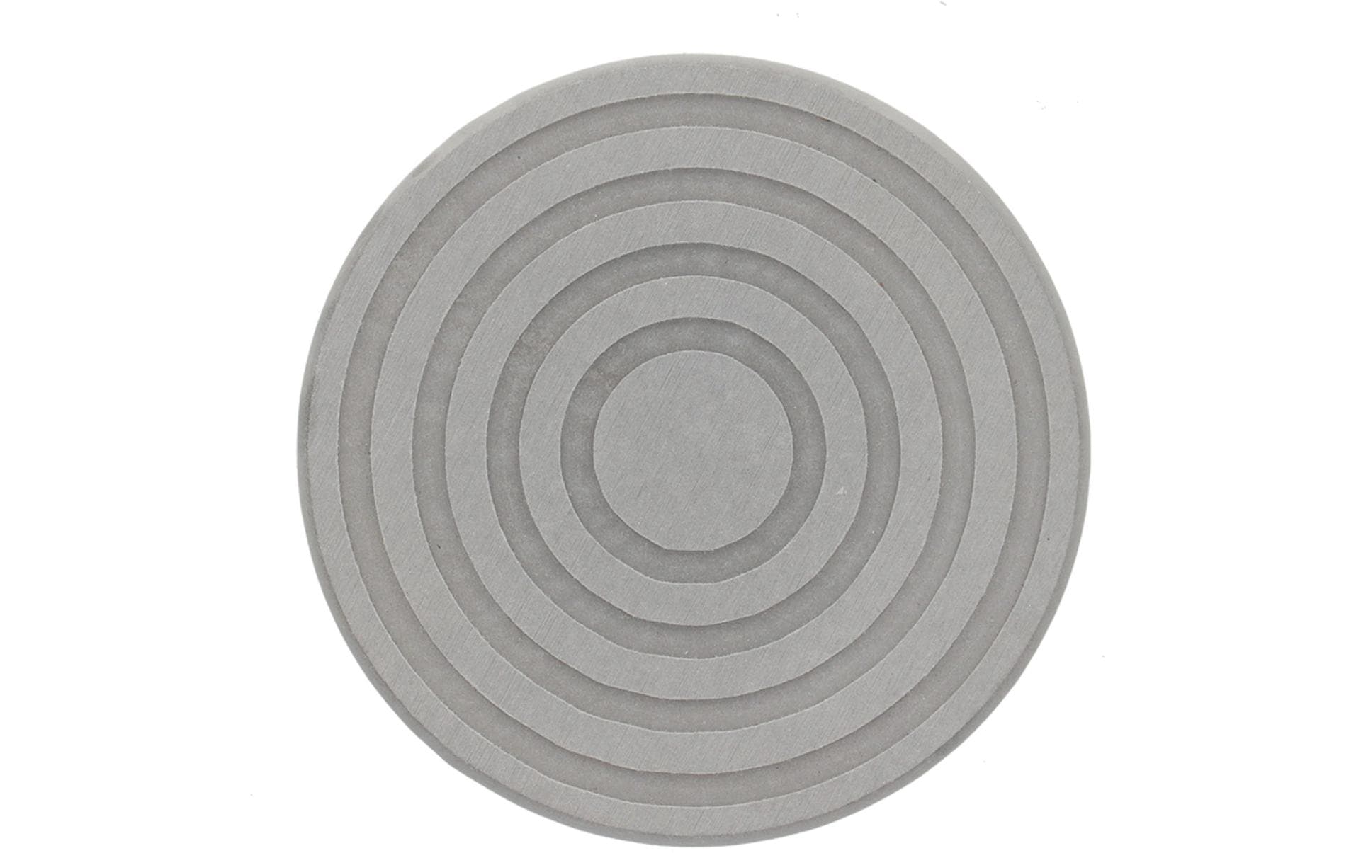 Esschert Design Untersetzer BPH195 – Ø 15,0 cm, H 0,8 cm, Kieselgur, Grau, wassersaugend