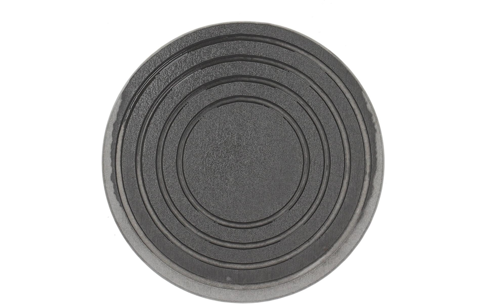 Esschert Design Untersetzer BPH197 – Ø 25,0 cm, H 0,8 cm, Kieselgur, Grau, wassersaugend