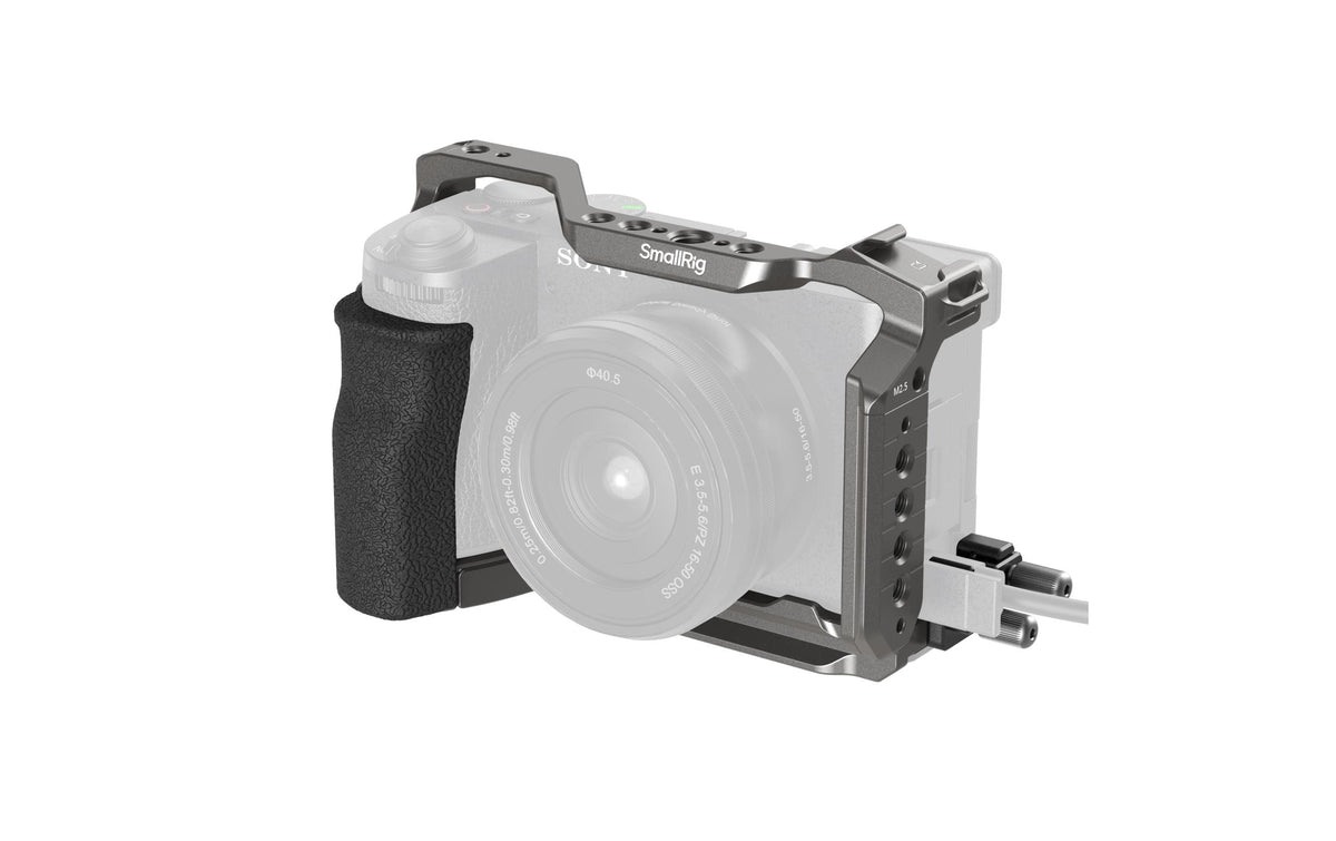 SmallRig HawkLock Schnellspannkäfig-Kit – für Sony Alpha 6700 – Schwarz – 142 × 70 × 91 mm