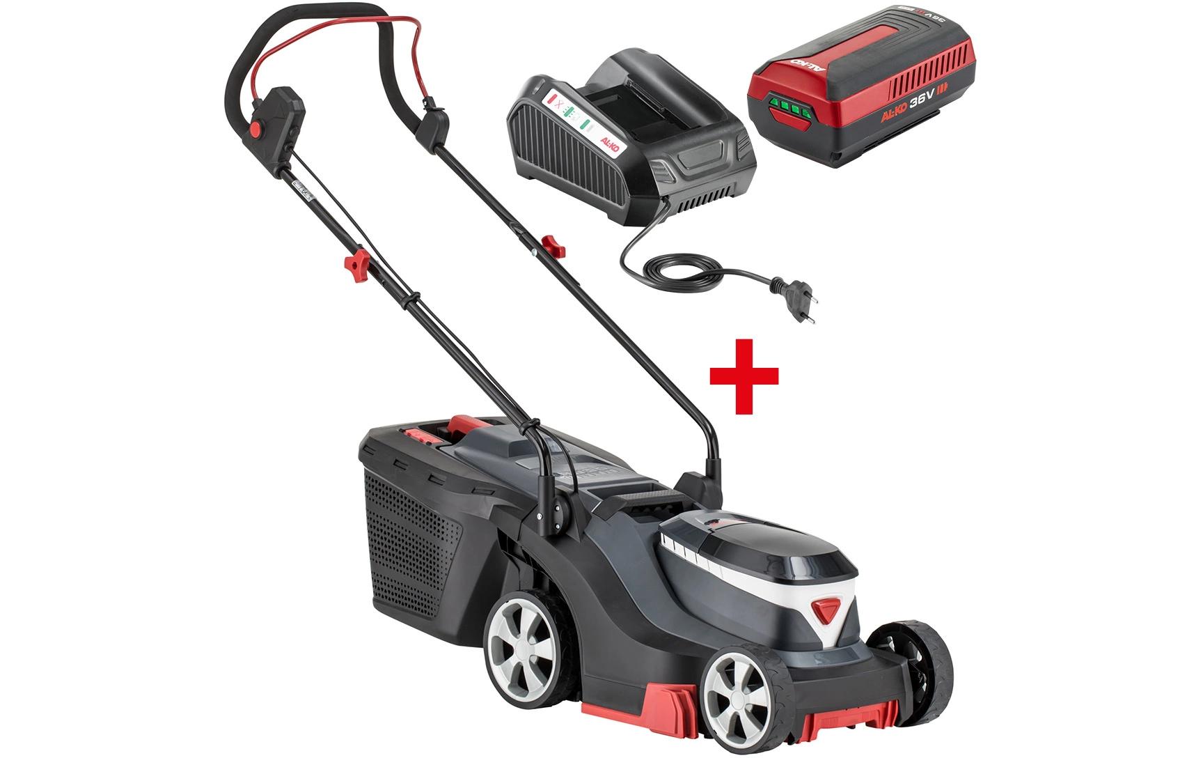 AL-KO 3.25 Li EASY Akku-Rasenmäher – 36 V – Schnittbreite 32 cm – Grasfangvolumen 35 l – 1×2,5 Ah & Ladegerät
