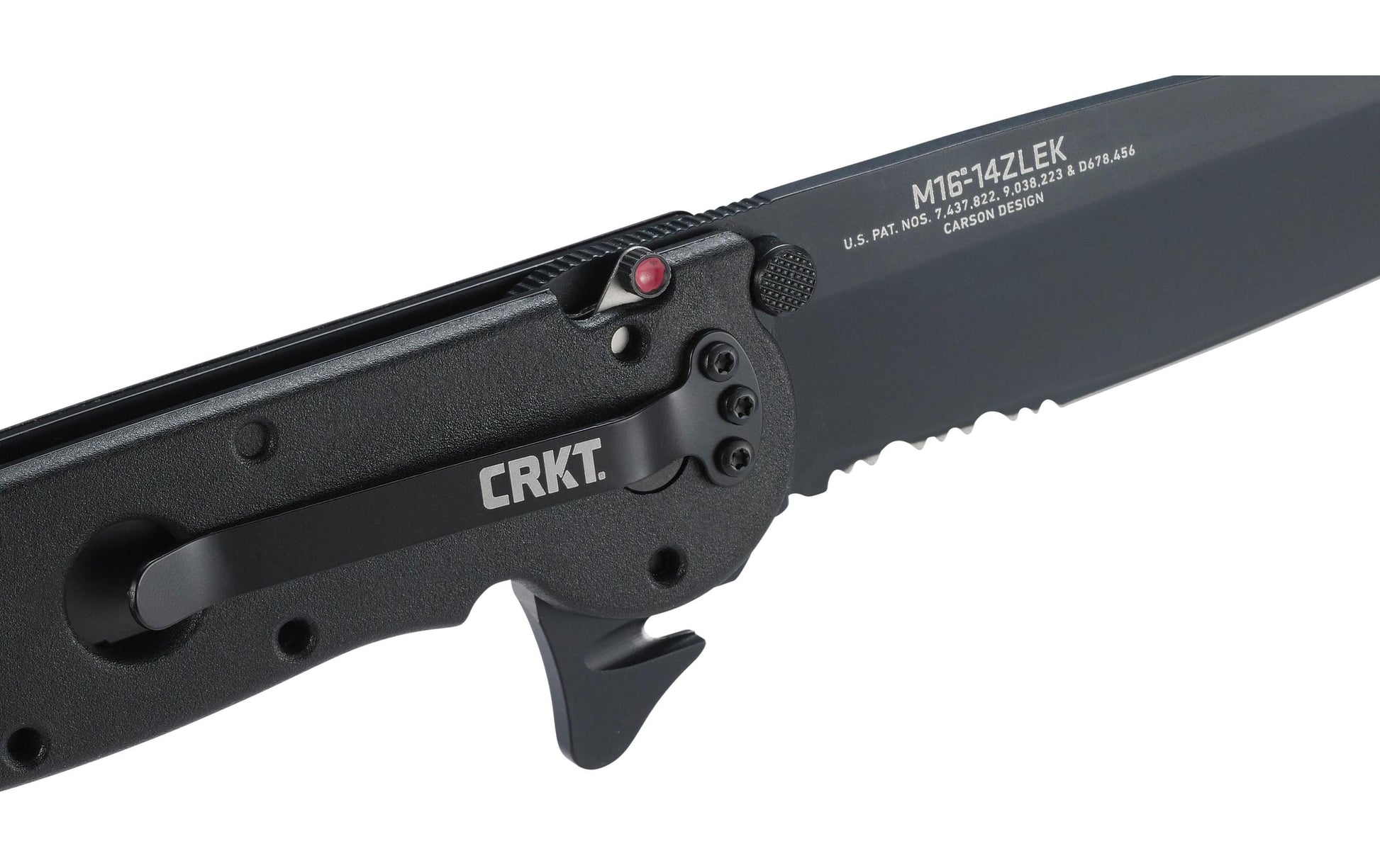CRKT M16-14 Zytel Law Enforcement – Klappmesser 95 mm, Edelstahl, Schwarz