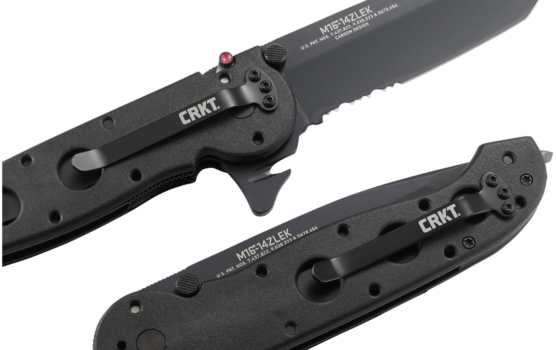CRKT M16-14 Zytel Law Enforcement – Klappmesser 95 mm, Edelstahl, Schwarz