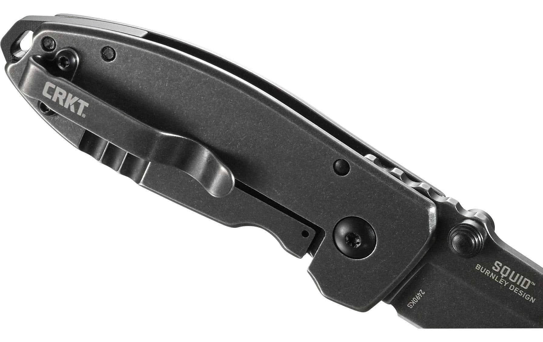 CRKT Squid – Klappmesser 54 mm, Liner-Lock, Schwarz