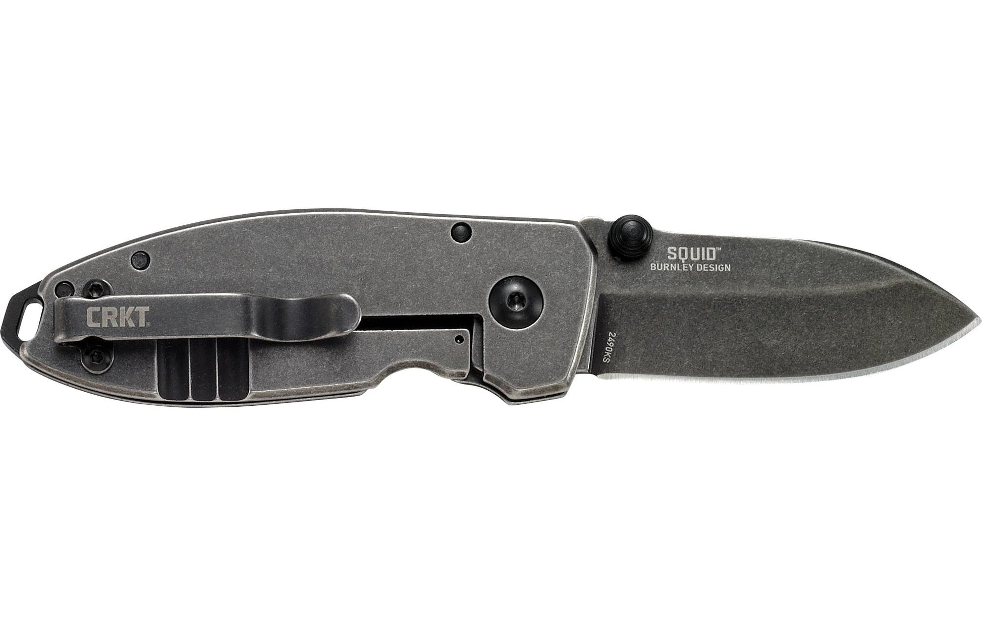 CRKT Squid – Klappmesser 54 mm, Liner-Lock, Schwarz