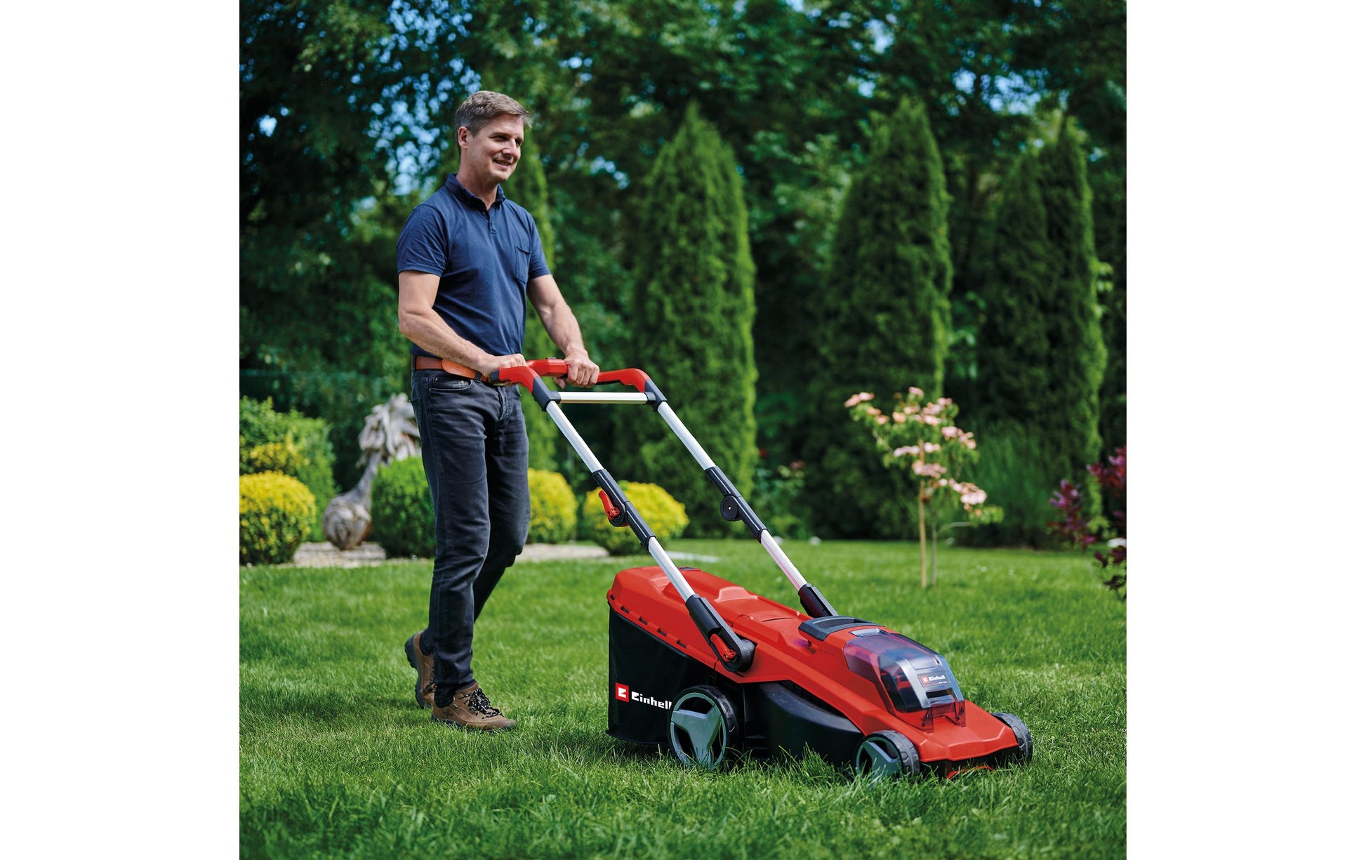 Einhell professional Einhell GP-CM 36/41 Li Akku-Rasenmäher – 41 cm – Solo – Power X-Change