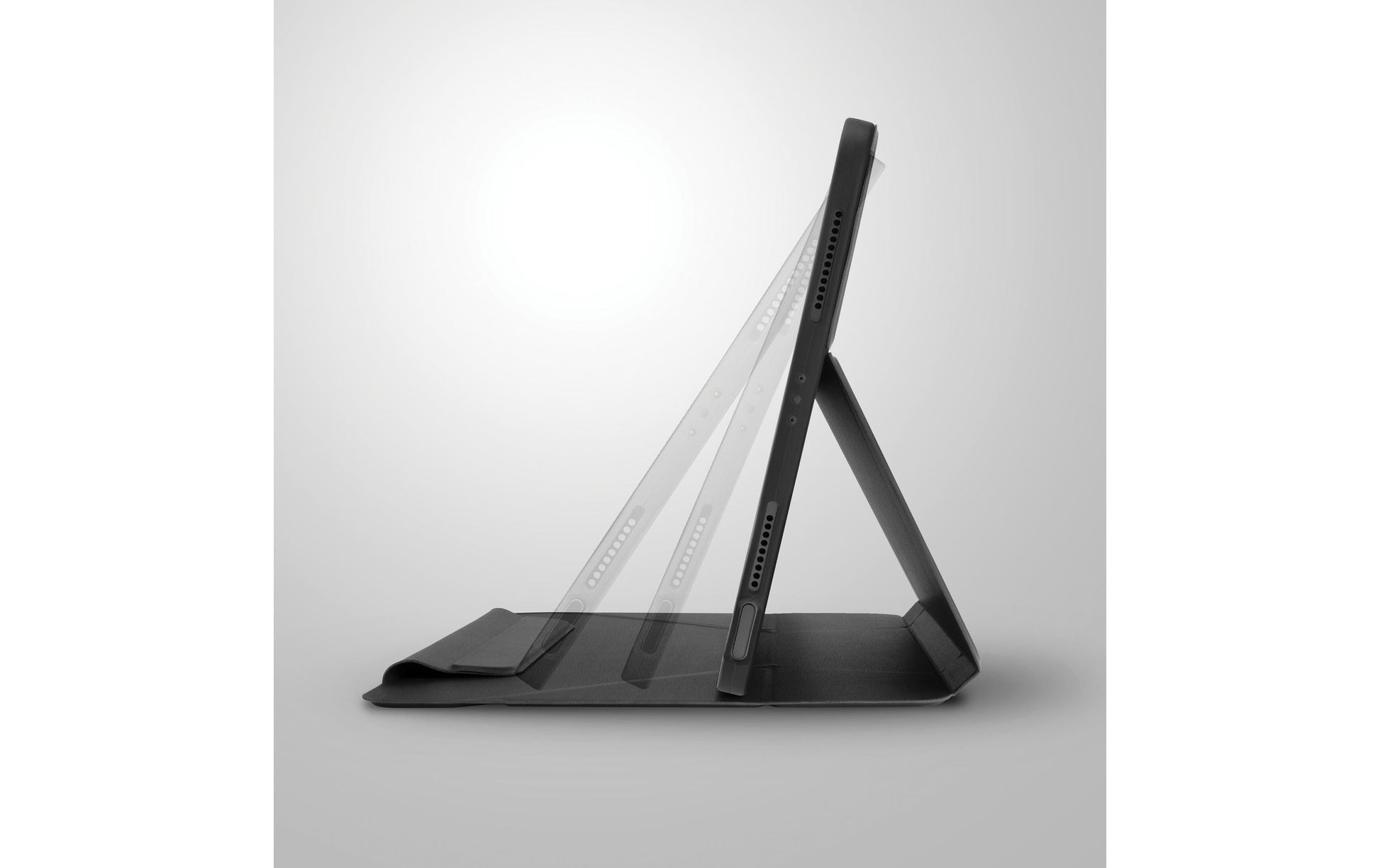 Uniq Tablet-Hülle für iPad Air 11" (6. Gen.), iPad Air 10,9" (4.–5. Gen.) – Schwarz