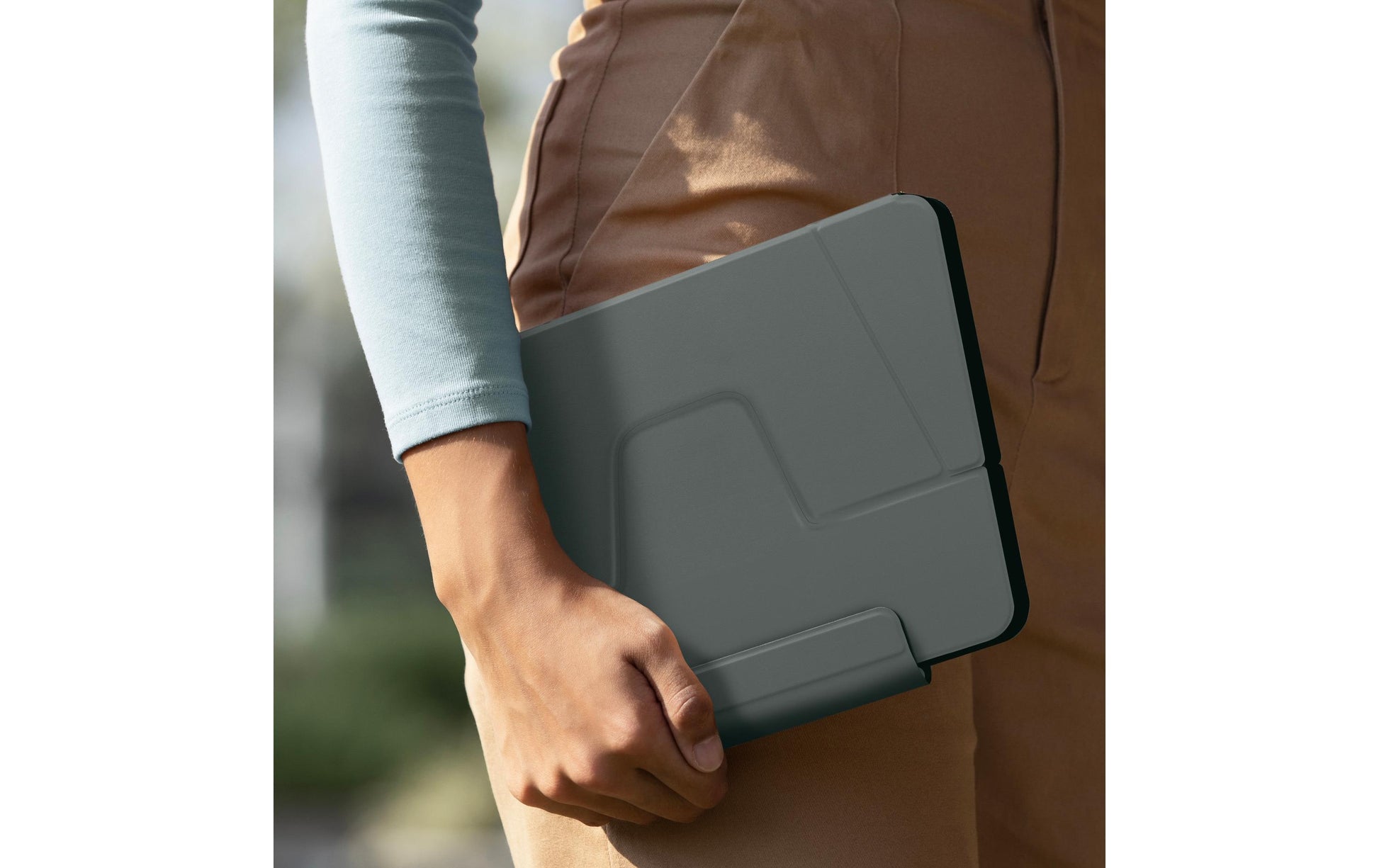 Uniq Tablet-Hülle für iPad Air 11" (6. Gen.), iPad Air 10,9" (4.–5. Gen.) – Grau