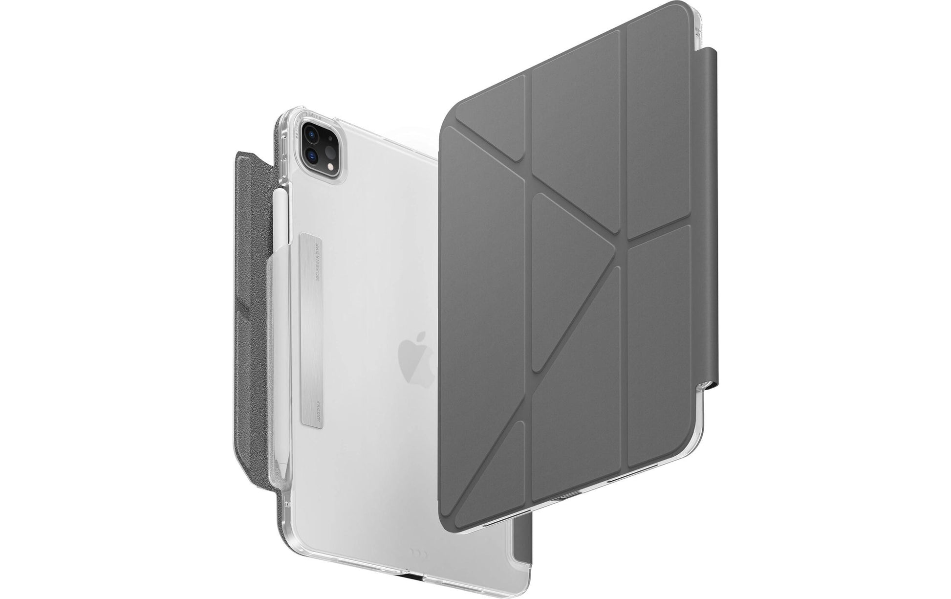 Uniq Camden Tablet-Hülle für iPad Pro 11" (5. Gen.) – Grau