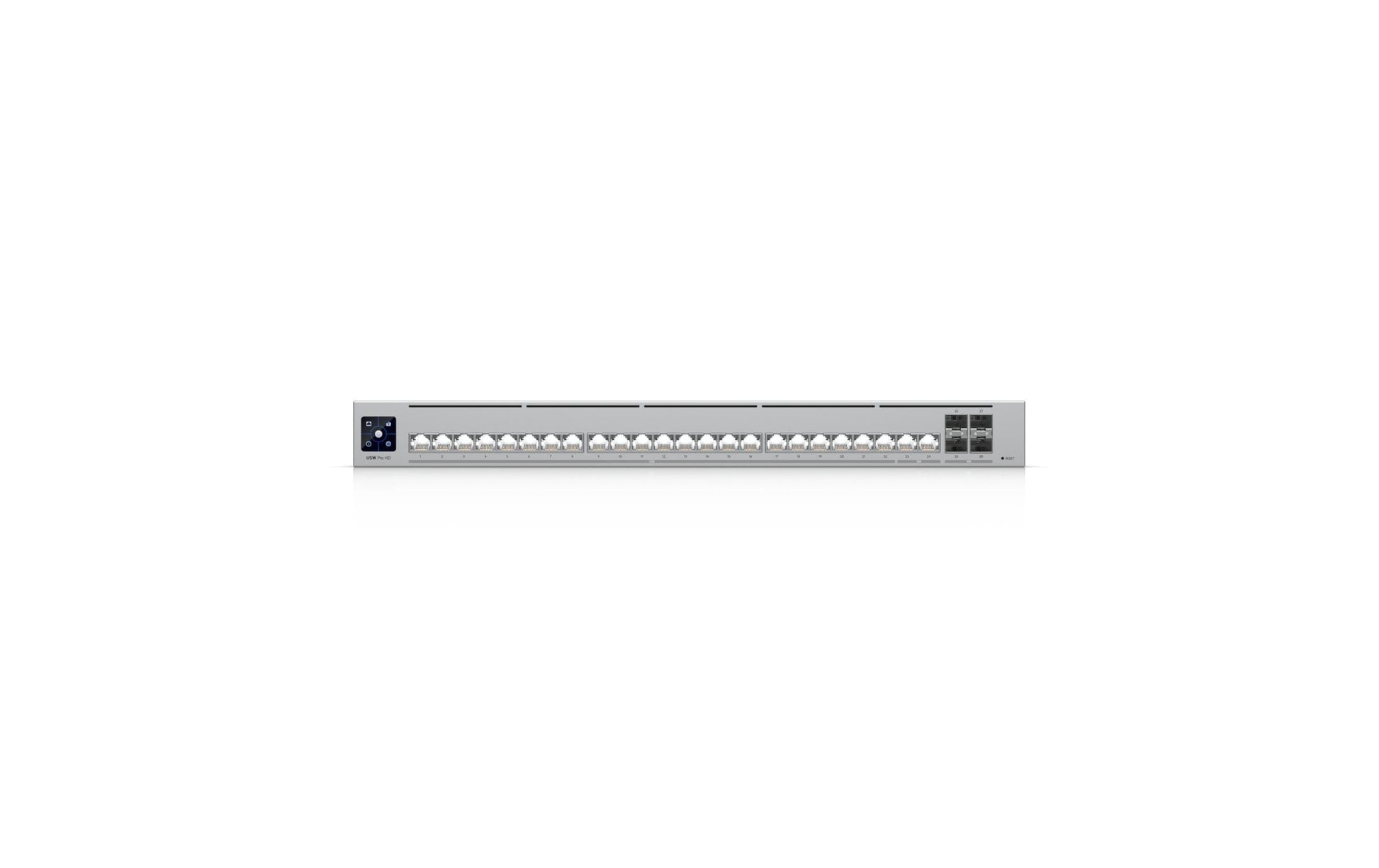 Ubiquiti UniFi Pro HD 24 – Managed Switch – 22×2.5G, 4×SFP+, L2/L3, 1U