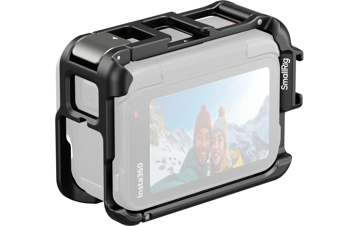 SmallRig Utility Frame Kamerakäfig – Aluminium, Schwarz – für Ace Pro, Ace Pro 2, Insta360