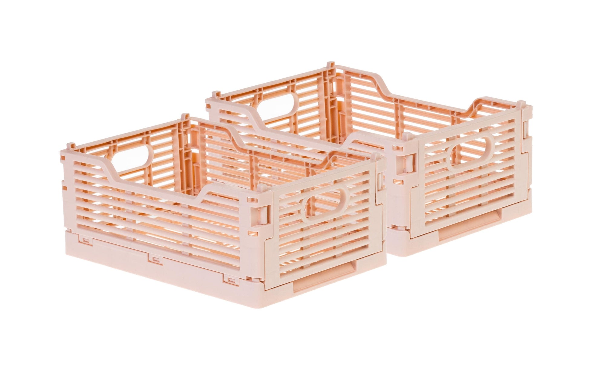 COCON Aufbewahrungsbox 2,97 l – Polypropylen (PP) – Rosa – 2-teiliges Set, mit Griff – 220 × 90 × 150 mm