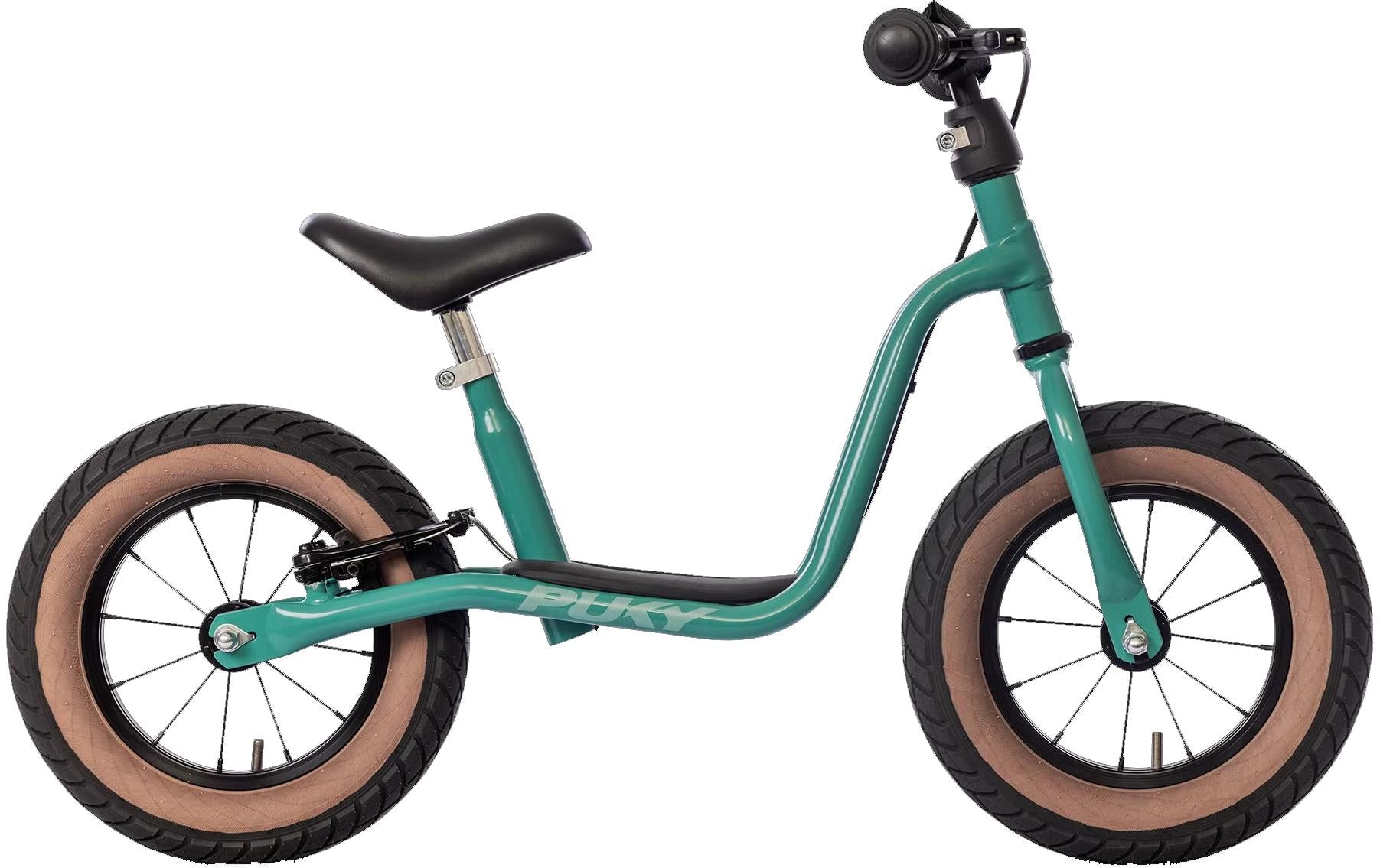 Puky LR XL BR Aufsitzlaufrad – 12,4" Räder, Felgenbremse, luftbereift – Aluminium – ab 3 J. – türkis