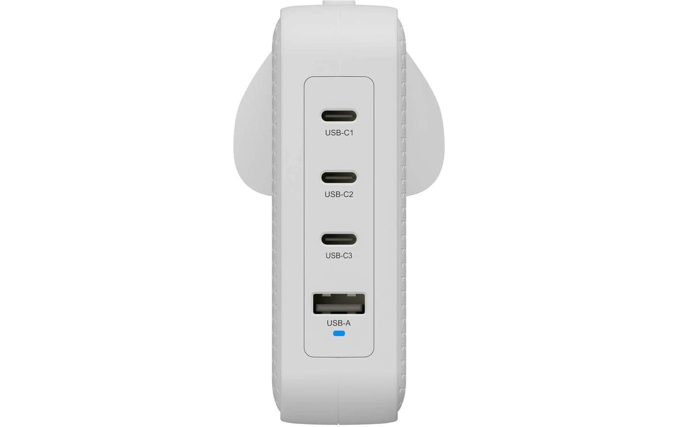Hyper Ladegerät – 145 W, 4× USB (1× 18 W), GaN
