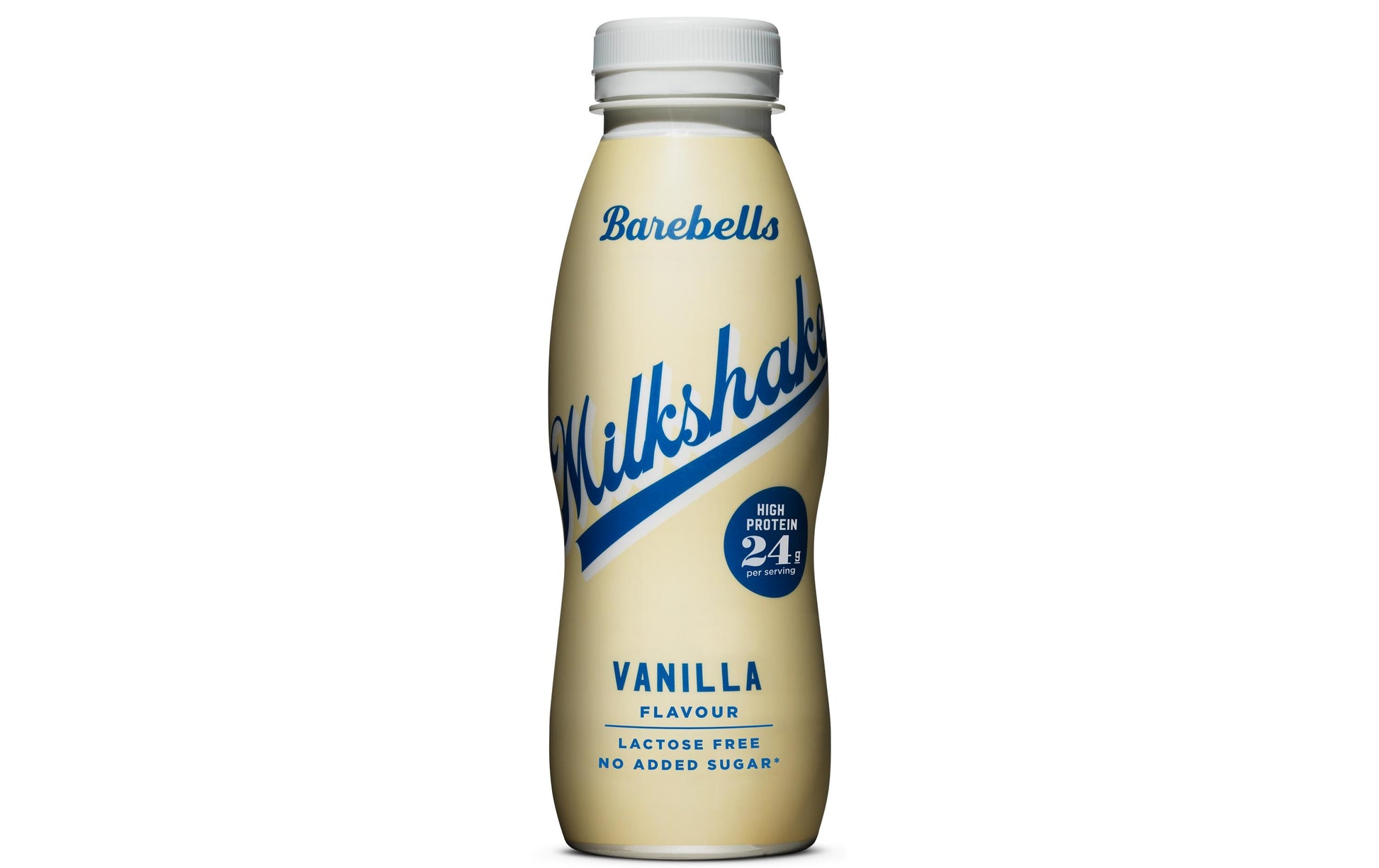 Barebells Milkshake, Vanille, laktosefrei, 24 g Protein – 8 × 3,3 dl