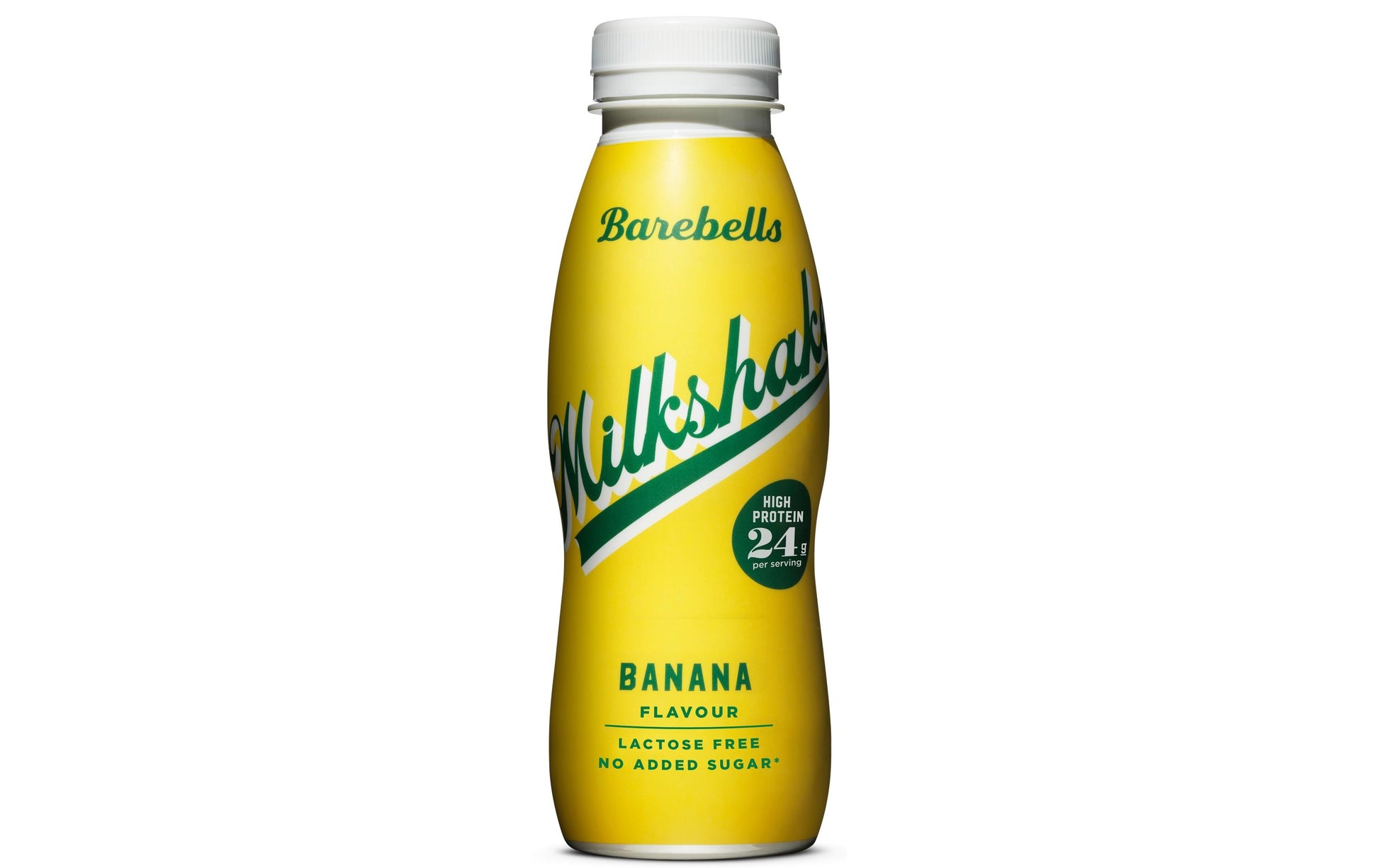 Barebells Milkshake, Banane, laktosefrei, 24 g Protein, UHT – 8 × 3,3 dl