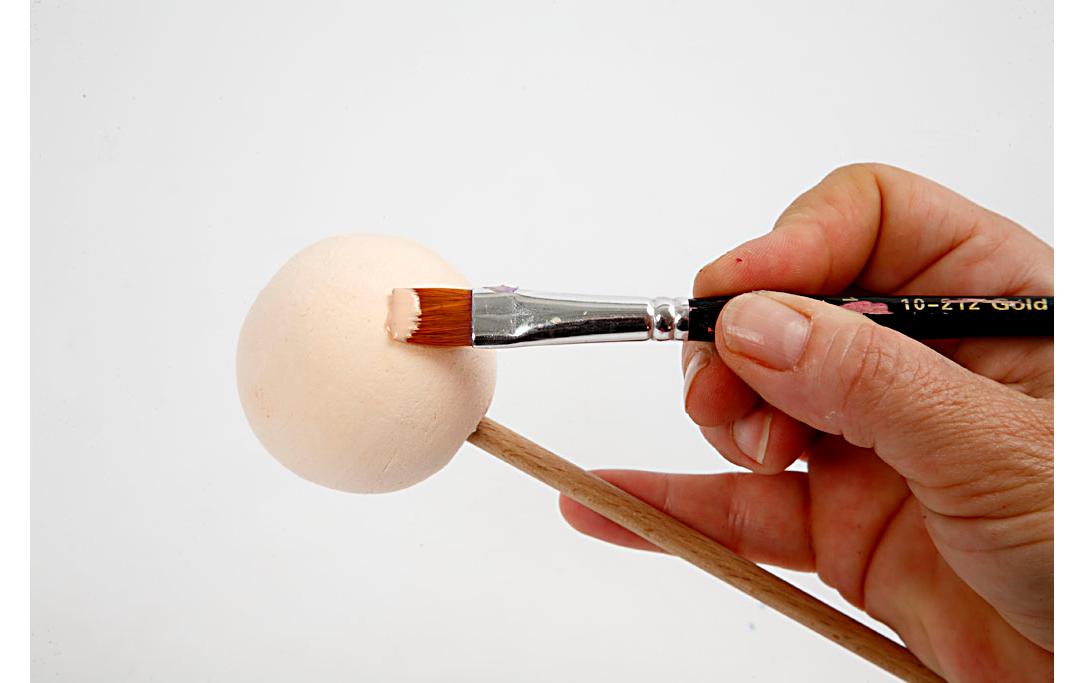 Creativ Company Wattekugel, Baumwolle, Weiss, Ø 4 cm, 100 Stk.