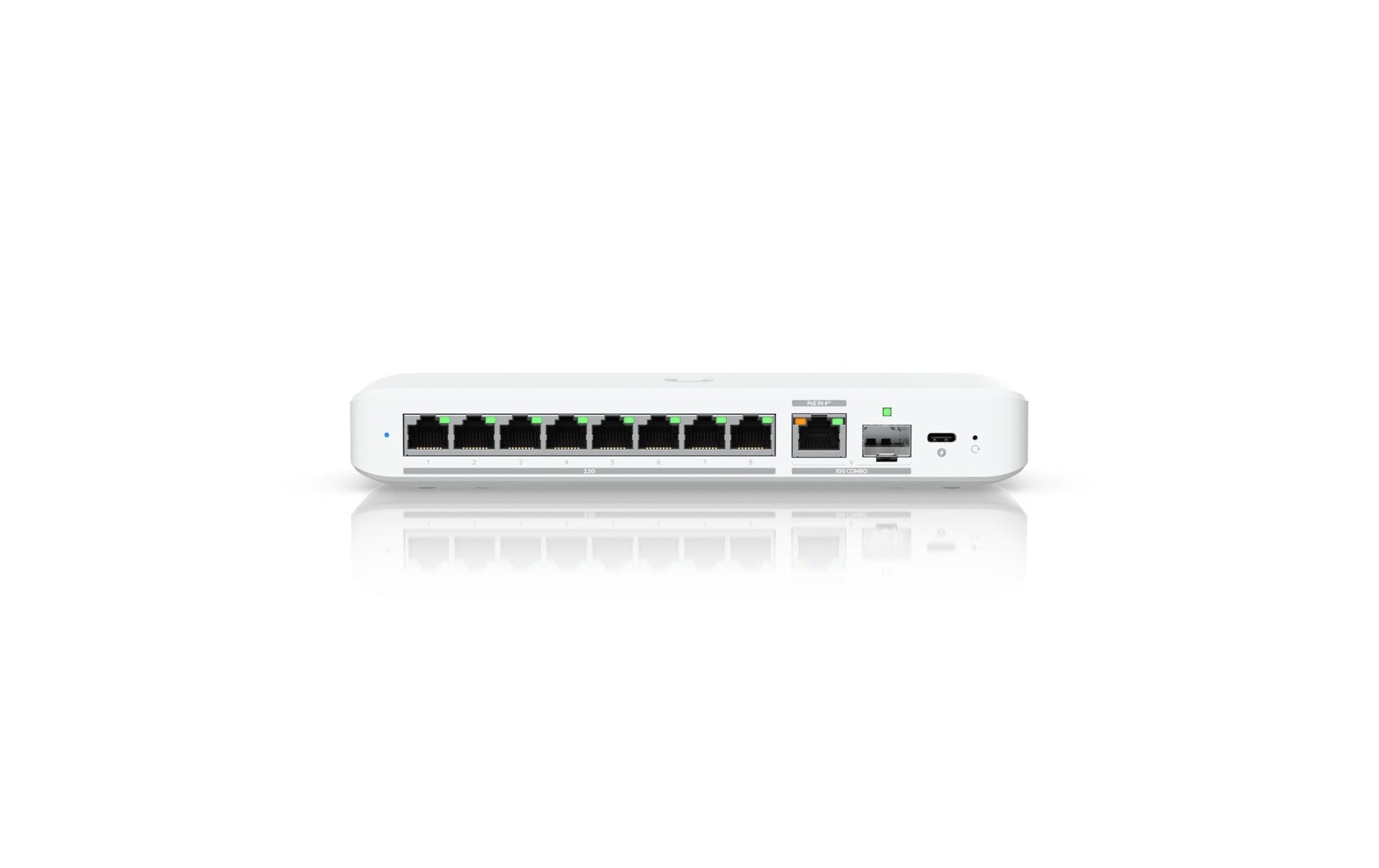 Ubiquiti Managed L2 Switch – 8× 2,5G + 1× 10G, 1× SFP+, PoE, Desktop