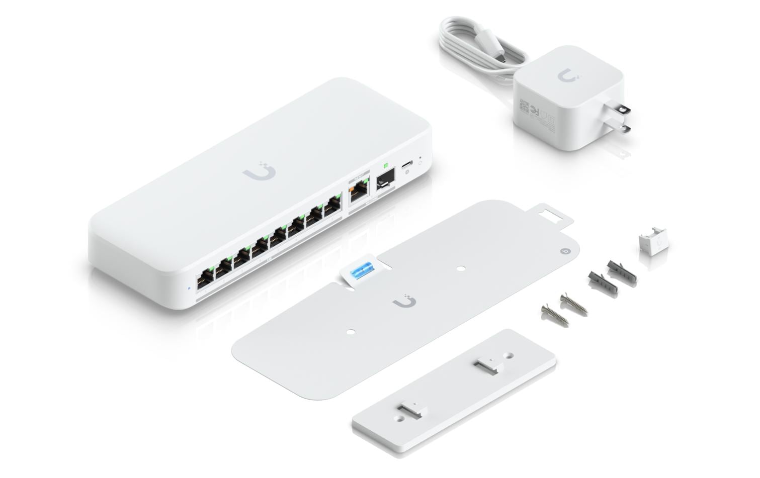 Ubiquiti Managed L2 Switch – 8× 2,5G + 1× 10G, 1× SFP+, PoE, Desktop