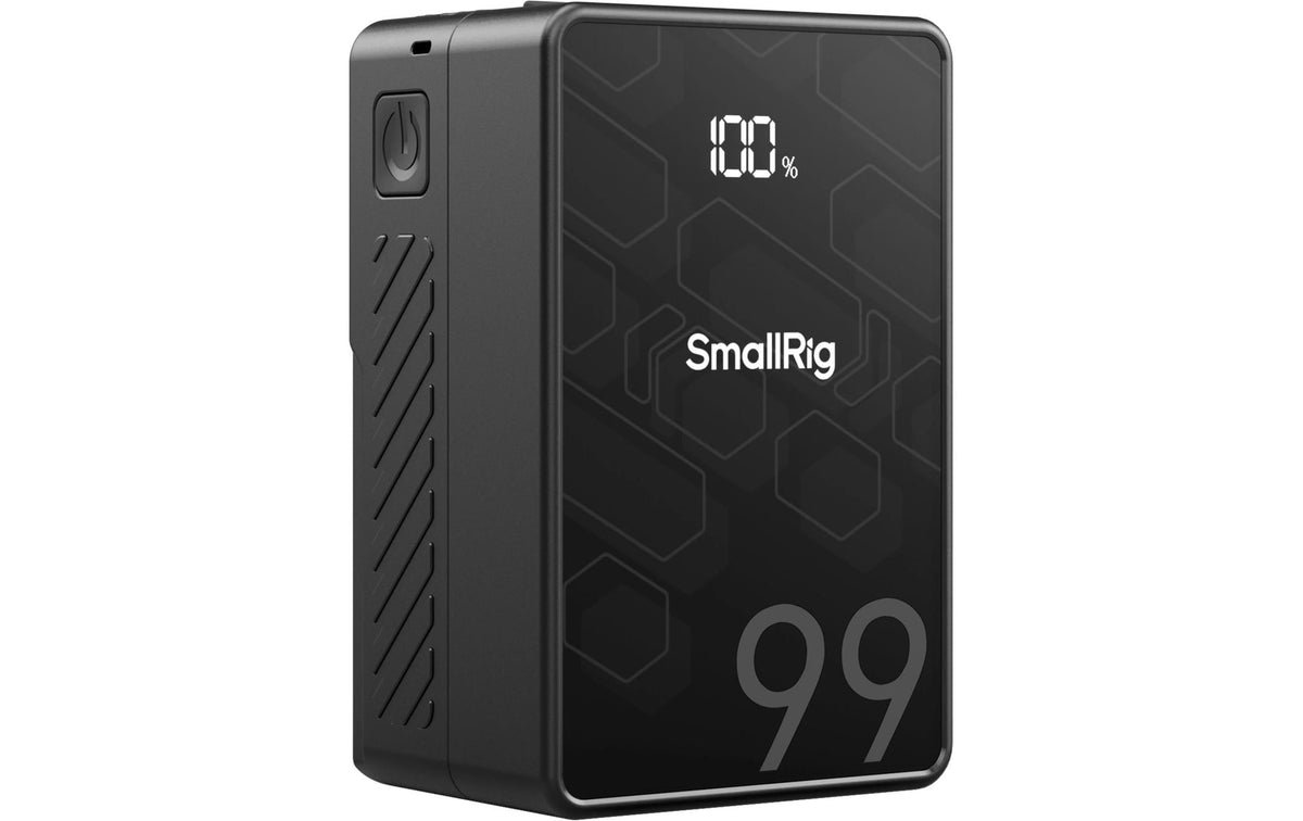 SmallRig VB99 SE mini V-Mount Akku – 6800 mAh, 14,54 V, 98,9 Wh – V-Halterung – Schwarz
