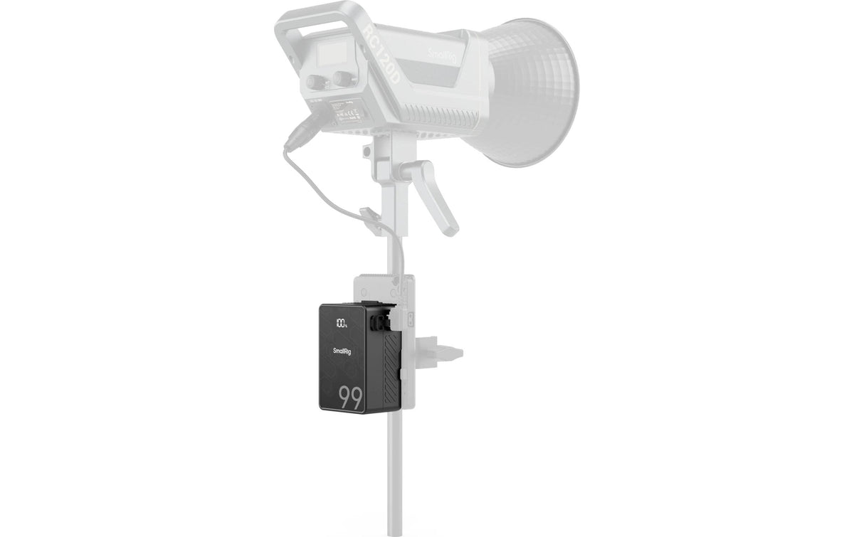 SmallRig VB99 SE mini V-Mount Akku – 6800 mAh, 14,54 V, 98,9 Wh – V-Halterung – Schwarz