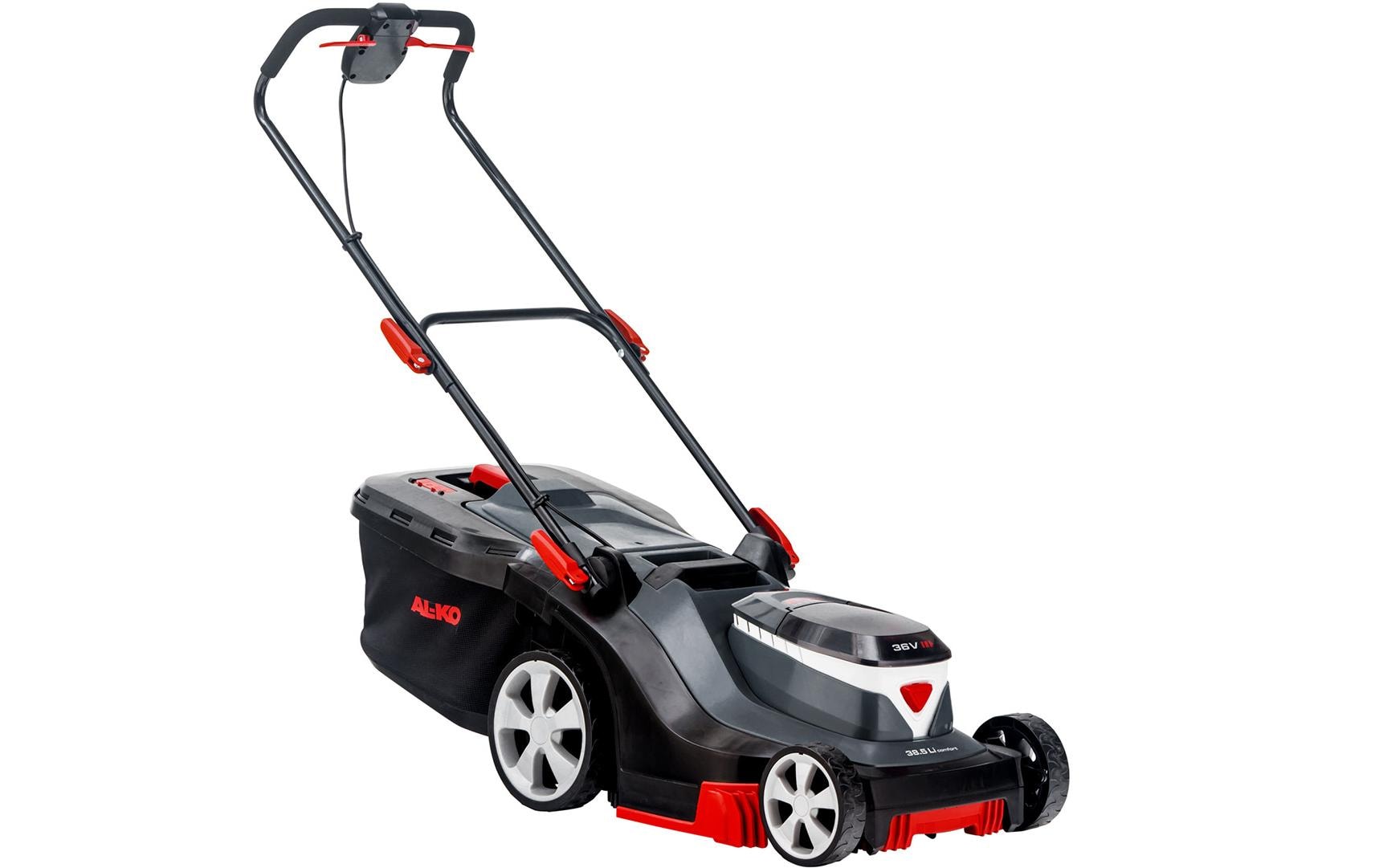 AL-KO Rasenmäher 38,5 LI COMFORT – Schnittbreite 38 cm, Akku 36 V, Batteriekapazität 4 Ah, Grasfangvolumen 45