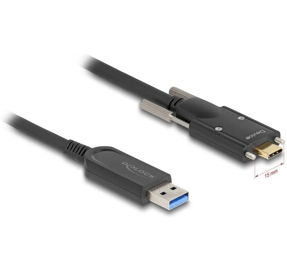 DeLOCK USB-Kabel, USB-A zu USB-C, 7,5 m, USB 3