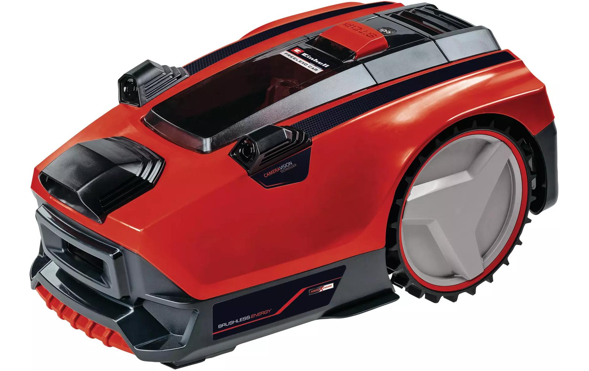 Einhell FREELEXO CAM 500 Mähroboter – 500 m² – Schnittbreite 18 cm, Schnitthöhe 20–60 mm – Li-Ion