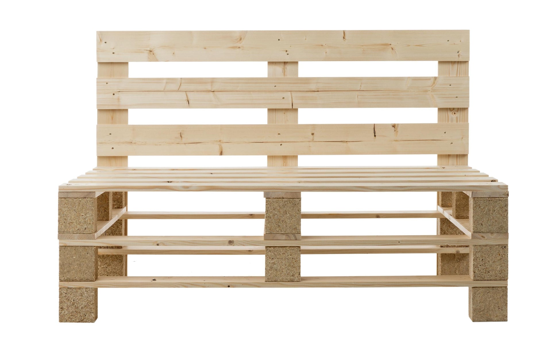 Cocon Beistelltisch – 120 × 80 × 85 cm – Fichte & Tanne – Braun