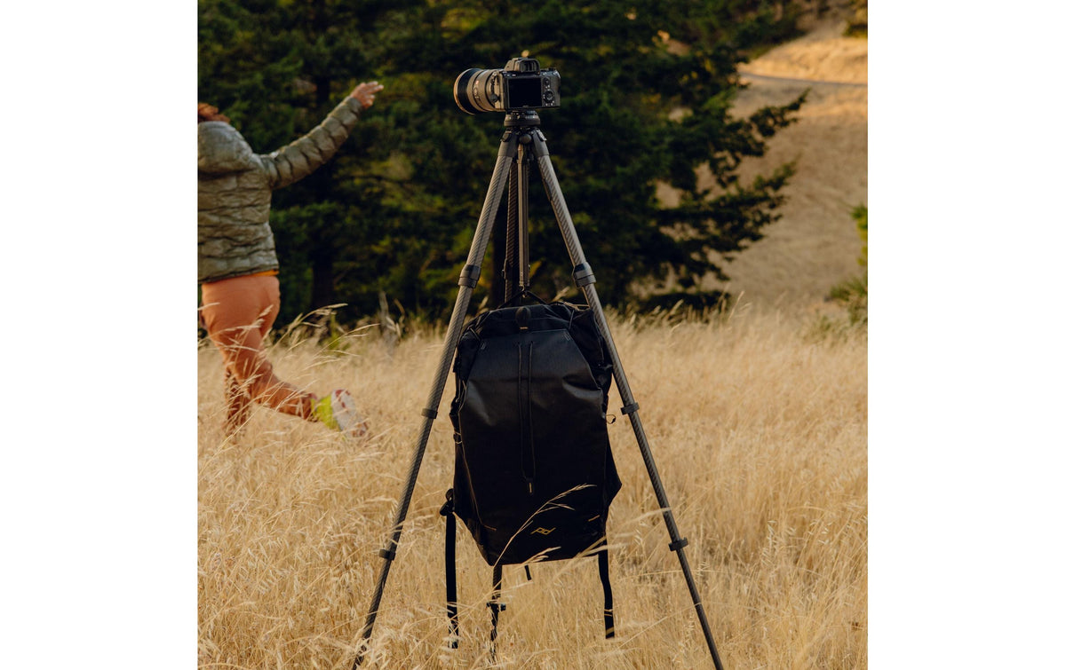 Peak Design Notebook-Rucksack Outdoor Rucksack – wasserabweisend, Nylon/PU – Schwarz, 280 × 660 × 150 mm