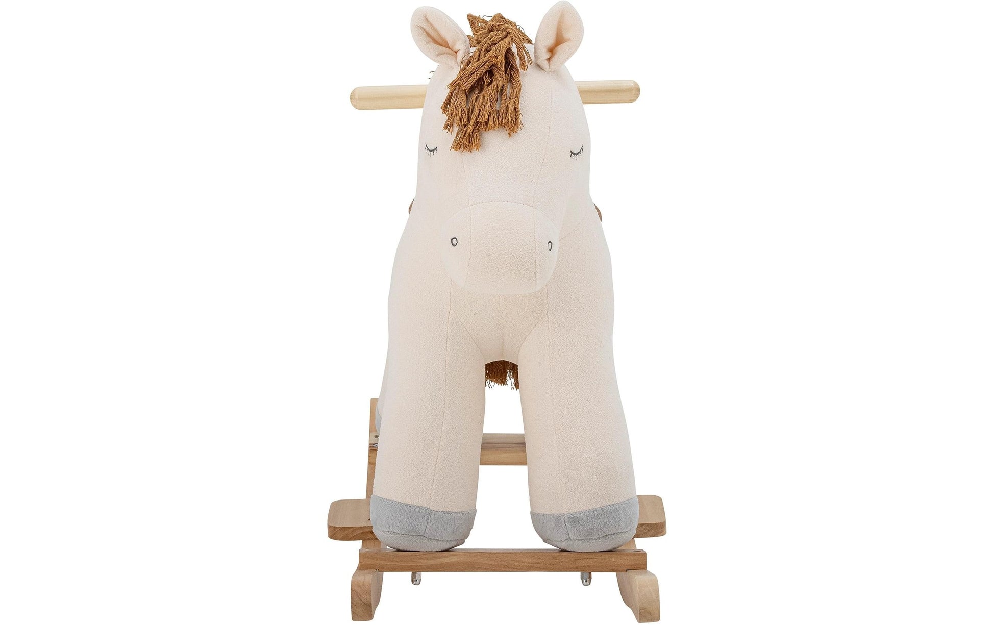 Bloomingville Plüschtier Pferd Merlen – 56 cm – weiss – ab 1 Jahr