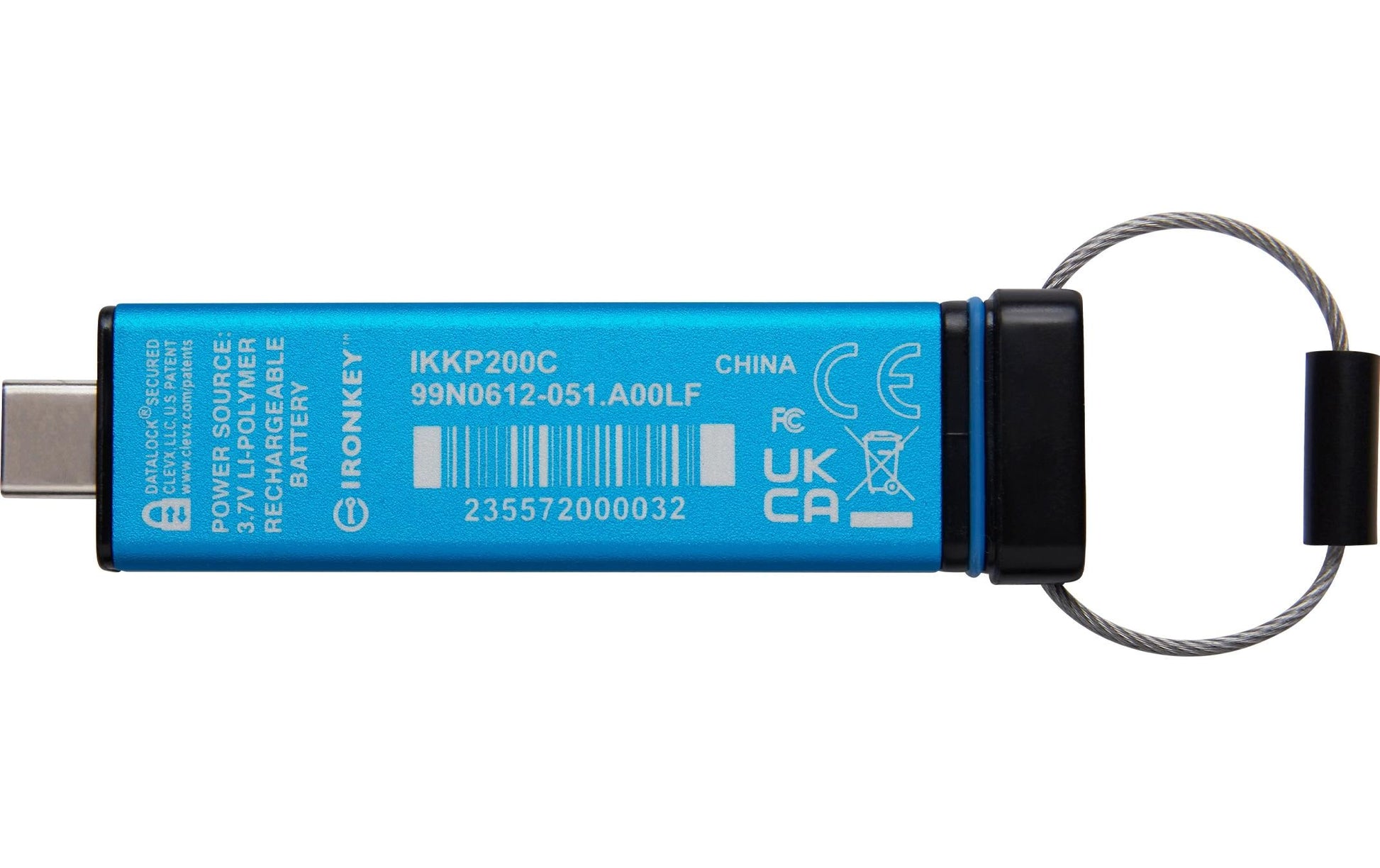 Kingston Technology Kingston IronKey Keypad 200C USB-Stick – 512 GB, USB-C, FIPS 140-3 Level 3 (ausstehend); AES-256