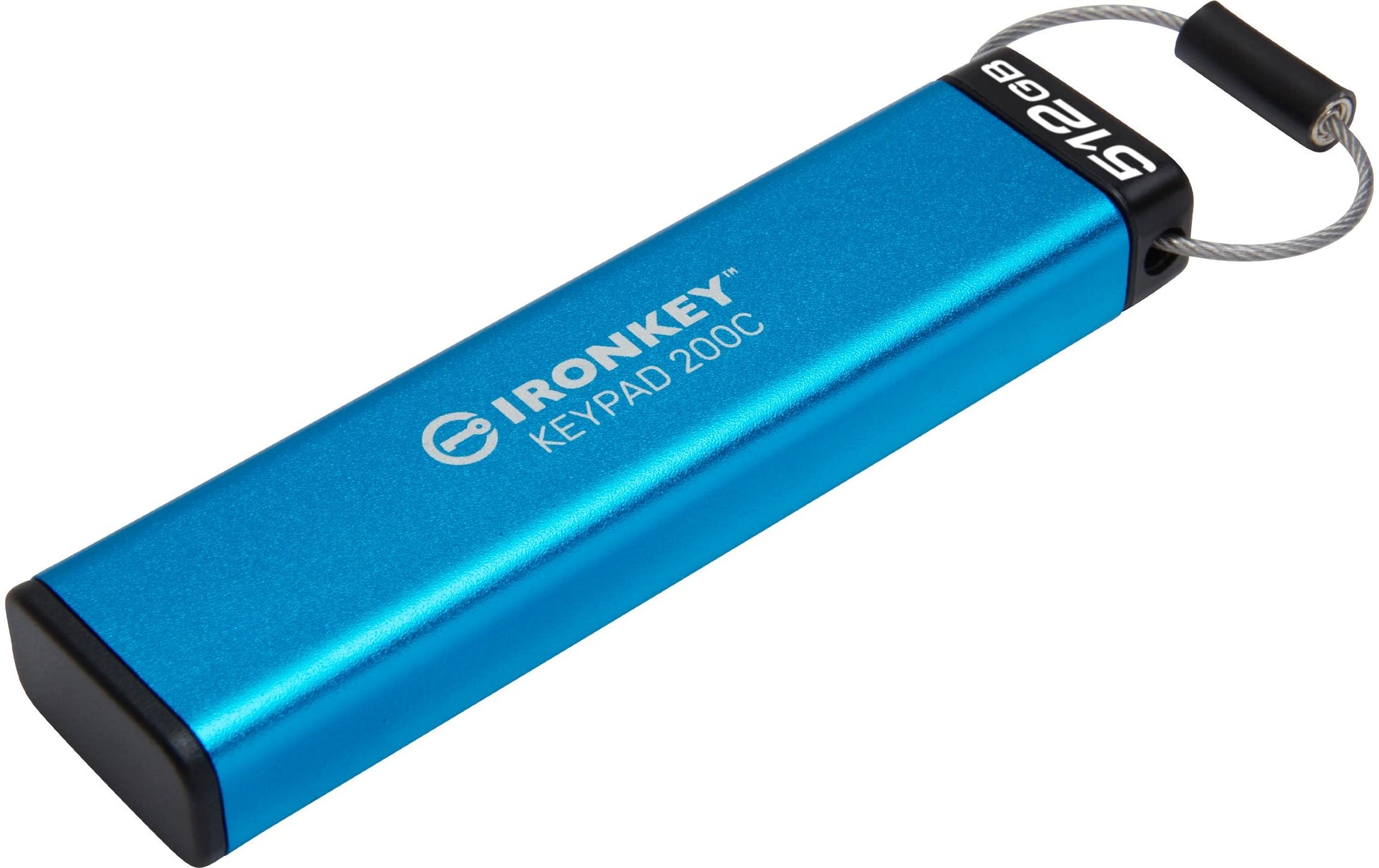 Kingston Technology Kingston IronKey Keypad 200C USB-Stick – 512 GB, USB-C, FIPS 140-3 Level 3 (ausstehend); AES-256