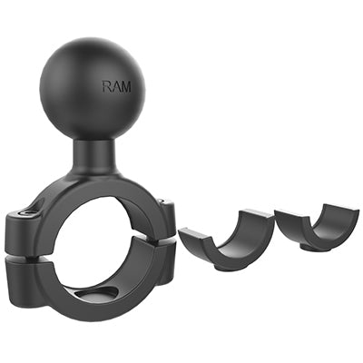 RAM Mounts RAM-408-112-15U – Fahrrad-/Motorrad-Halterung – Lenker, für 1 1/8"–1 1/2", Kugeldurchmesser 3,81 cm