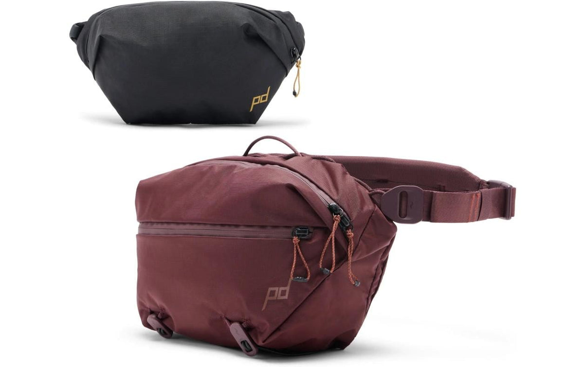 Peak Design Outdoor Sling 7L Kamera-Tasche – Nylon, Mesh, PU – Schwarz