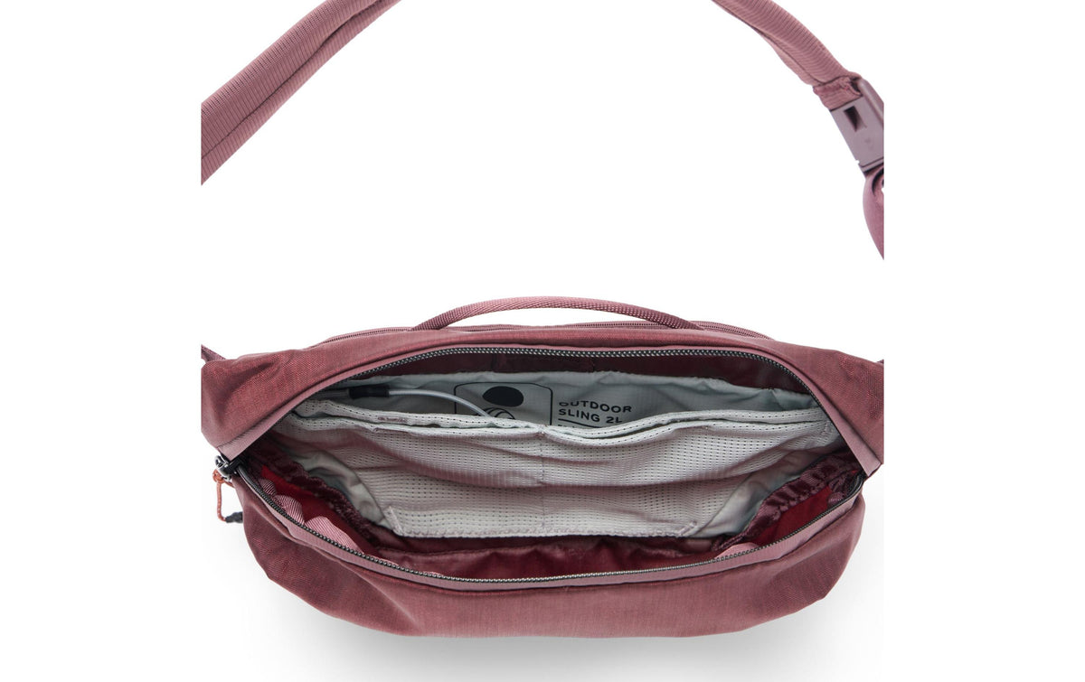 Peak Design Outdoor Sling 2L Kamera-Tasche – 2 l, 280 × 150 × 70 mm, Nylon/Mesh – Bordeaux