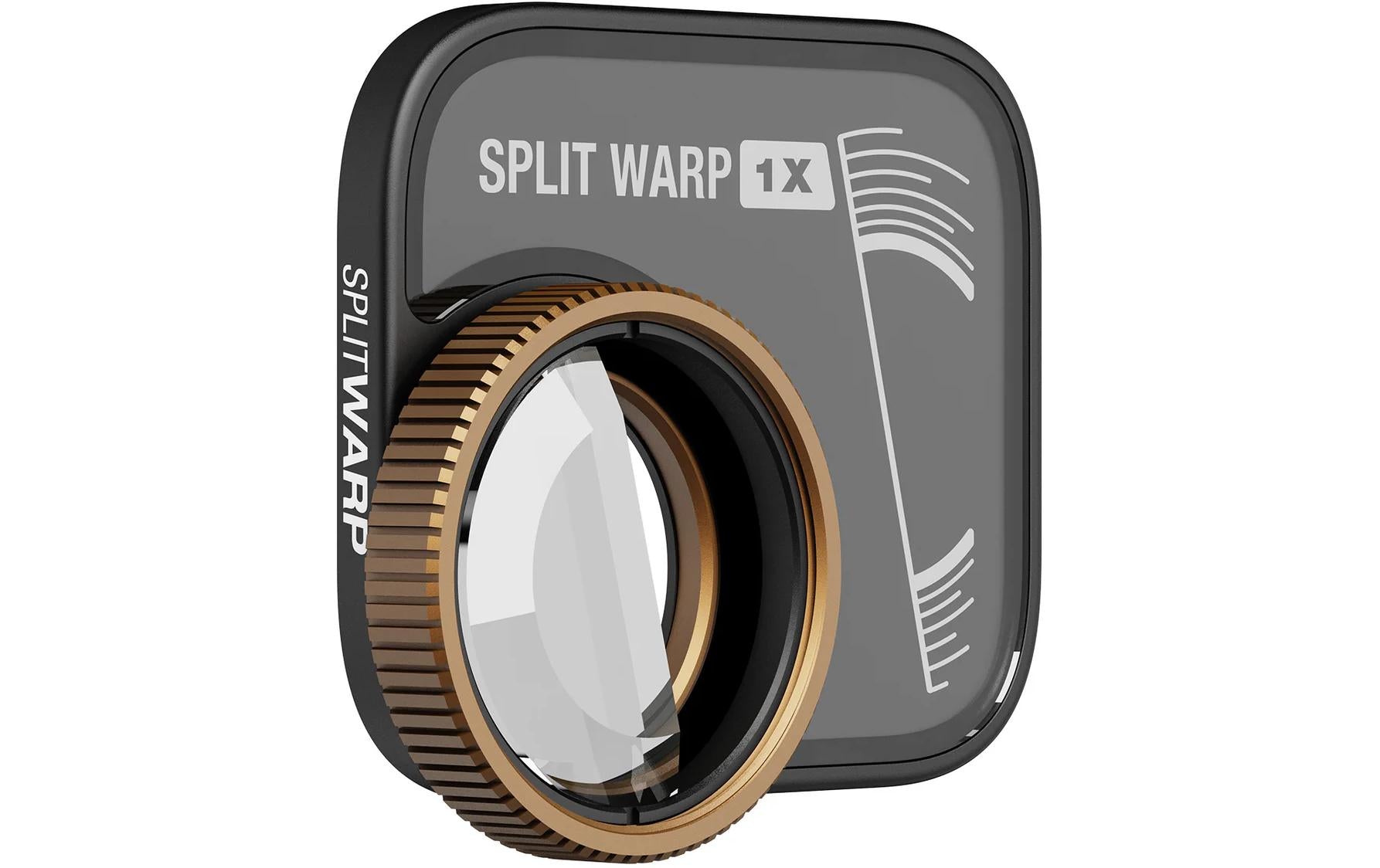 PolarPro LiteChaser 16 Split Warp – Smartphone-Objektiv – für LCP15, LCP16 – Gold/Grau