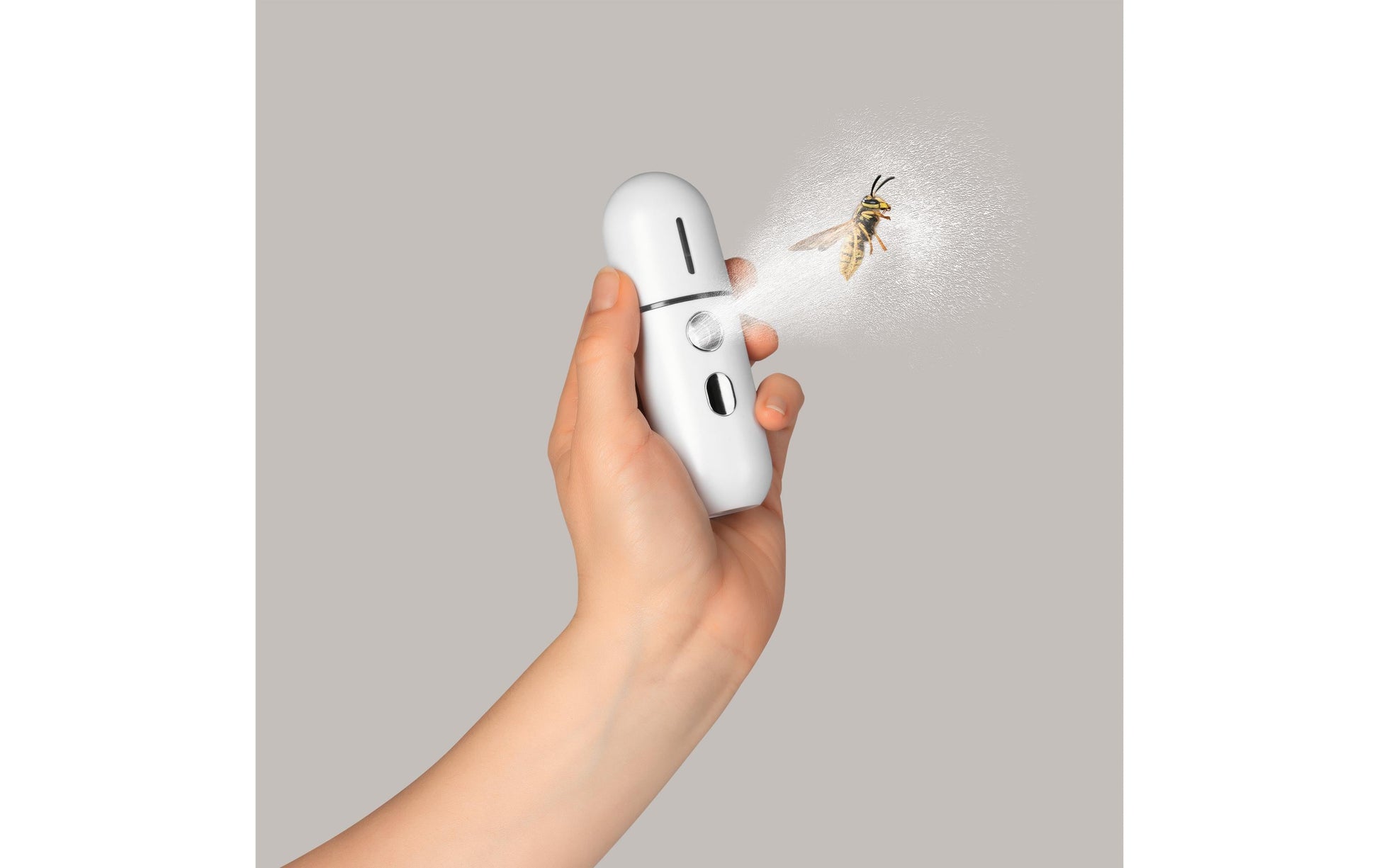 Ticksafe Insektenfalle Wespenabwehr Sprüher – Grau – für Wespen