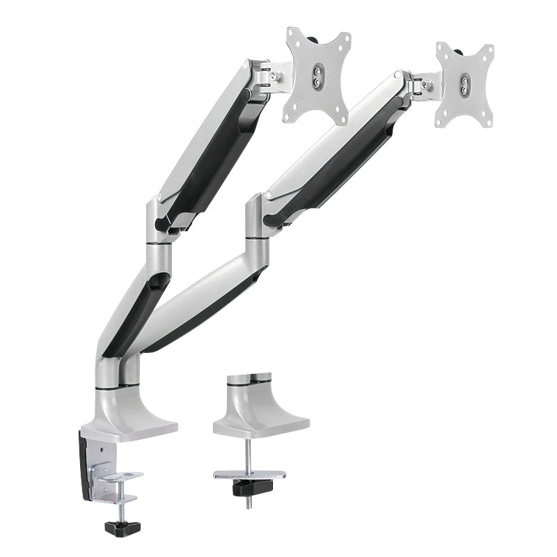 LogiLink BP0043 – Monitorarm Tischhalterung – 2 Monitore – 13–32" – VESA 75×75/100×100 mm