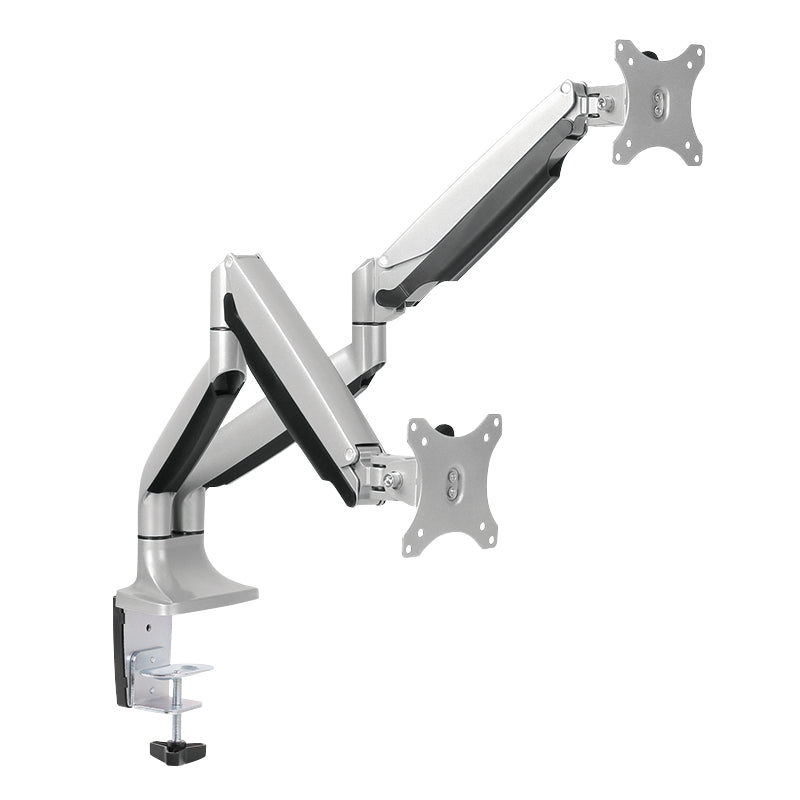 LogiLink BP0043 – Monitorarm Tischhalterung – 2 Monitore – 13–32" – VESA 75×75/100×100 mm