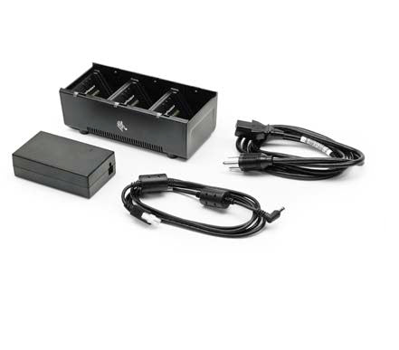 Zebra Ladegerät (EU) – 3-fach – für ZQ610, ZQ620, QLn220 und andere