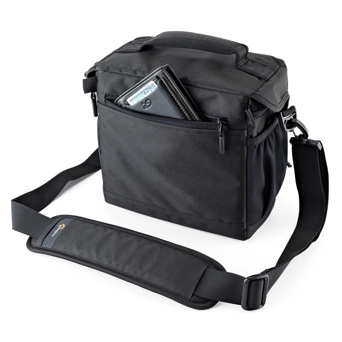 Lowepro Nova 170 AW II Kameratasche – für 2 Objektive, Innen 215 × 125 × 205 mm – für DSLR, Drohne, Objektiv