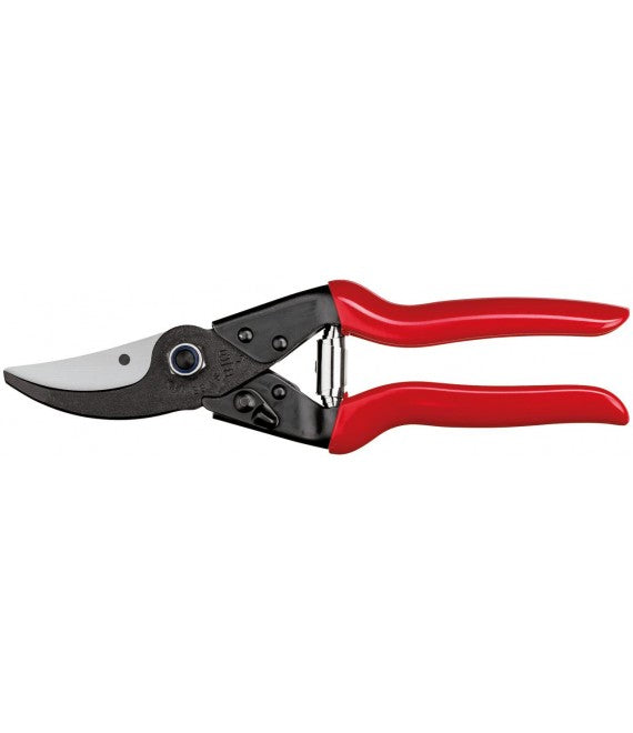Felco 5 – Gartenschere 25 mm, Amboss, Stahlgriff, Rot, 1 Stk.