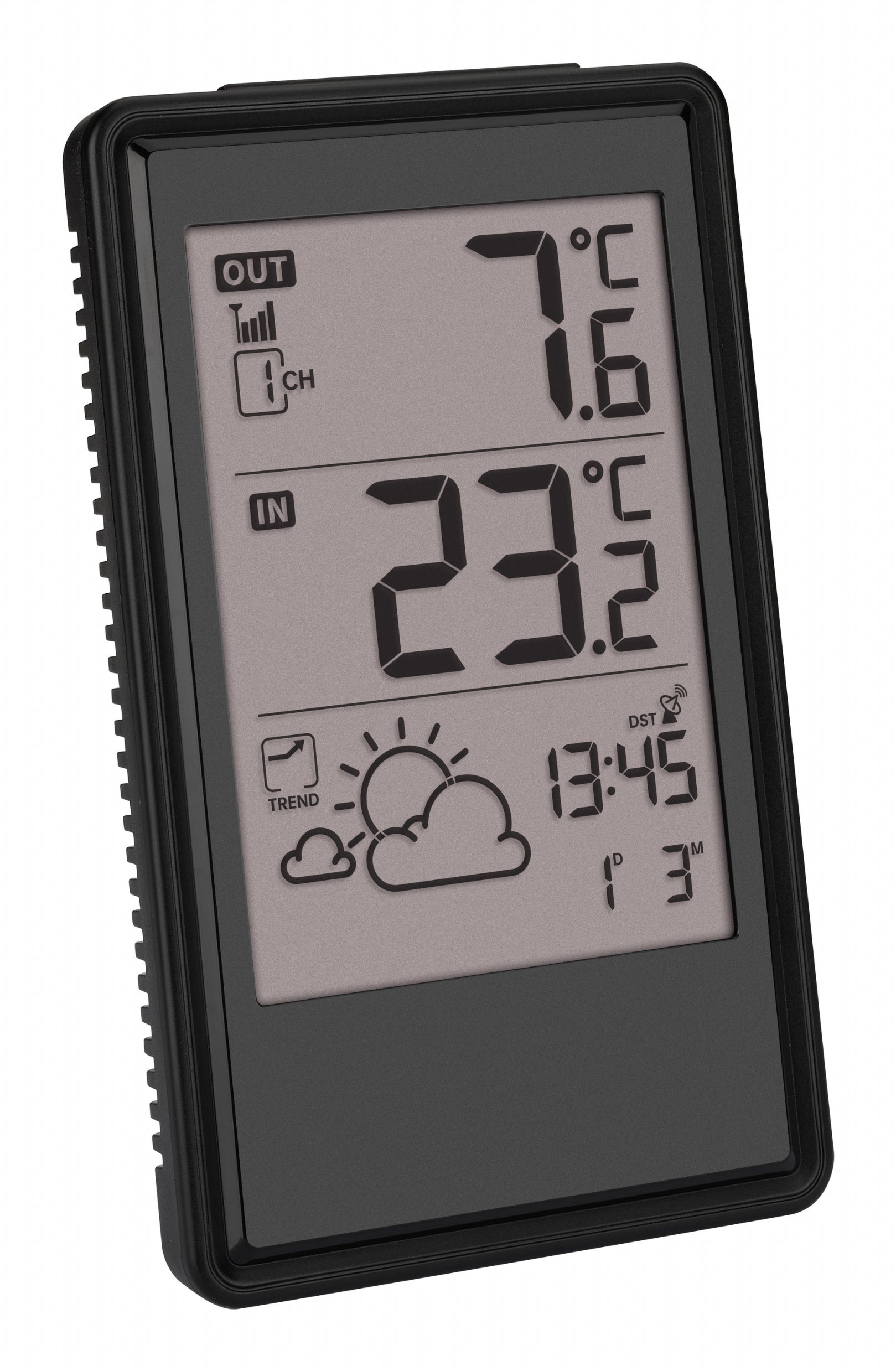 TFA-Dostmann 35.1170.01 – Wetterstation, Funk, innen/aussen, inkl. Aussensensor