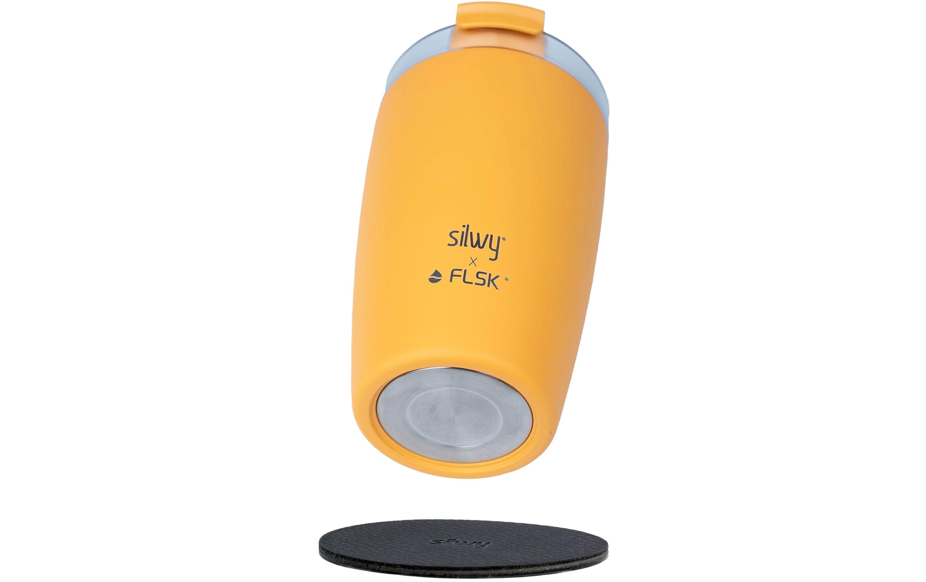 Silwy Magnet-Thermobecher Sunrise – 350 ml, Gelb