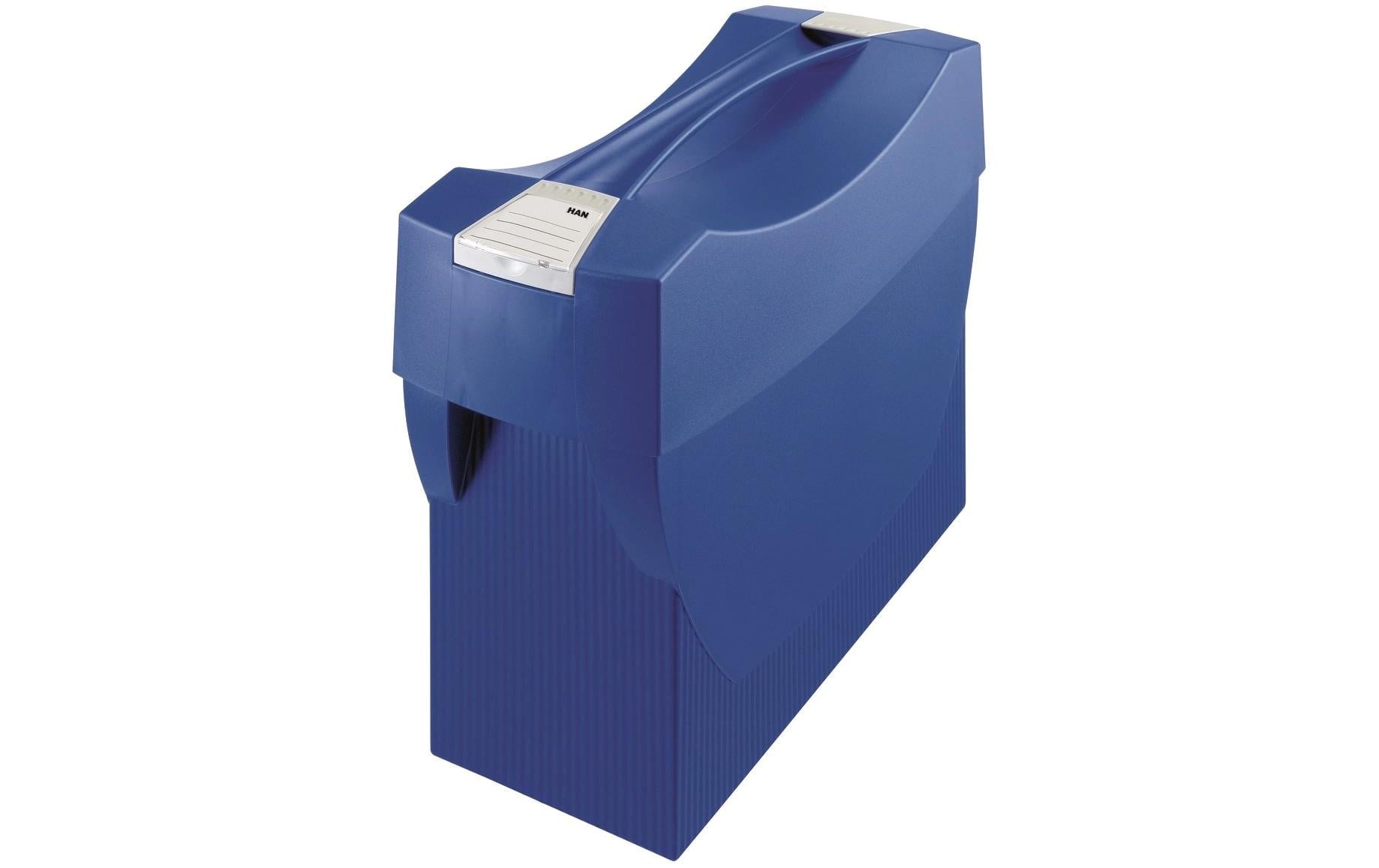 HAN SWING plus Dokumentenablage 20 Blätter – für A4, blau, Kunststoff, B 397 × H 347 × T 154 mm, 1 Stück