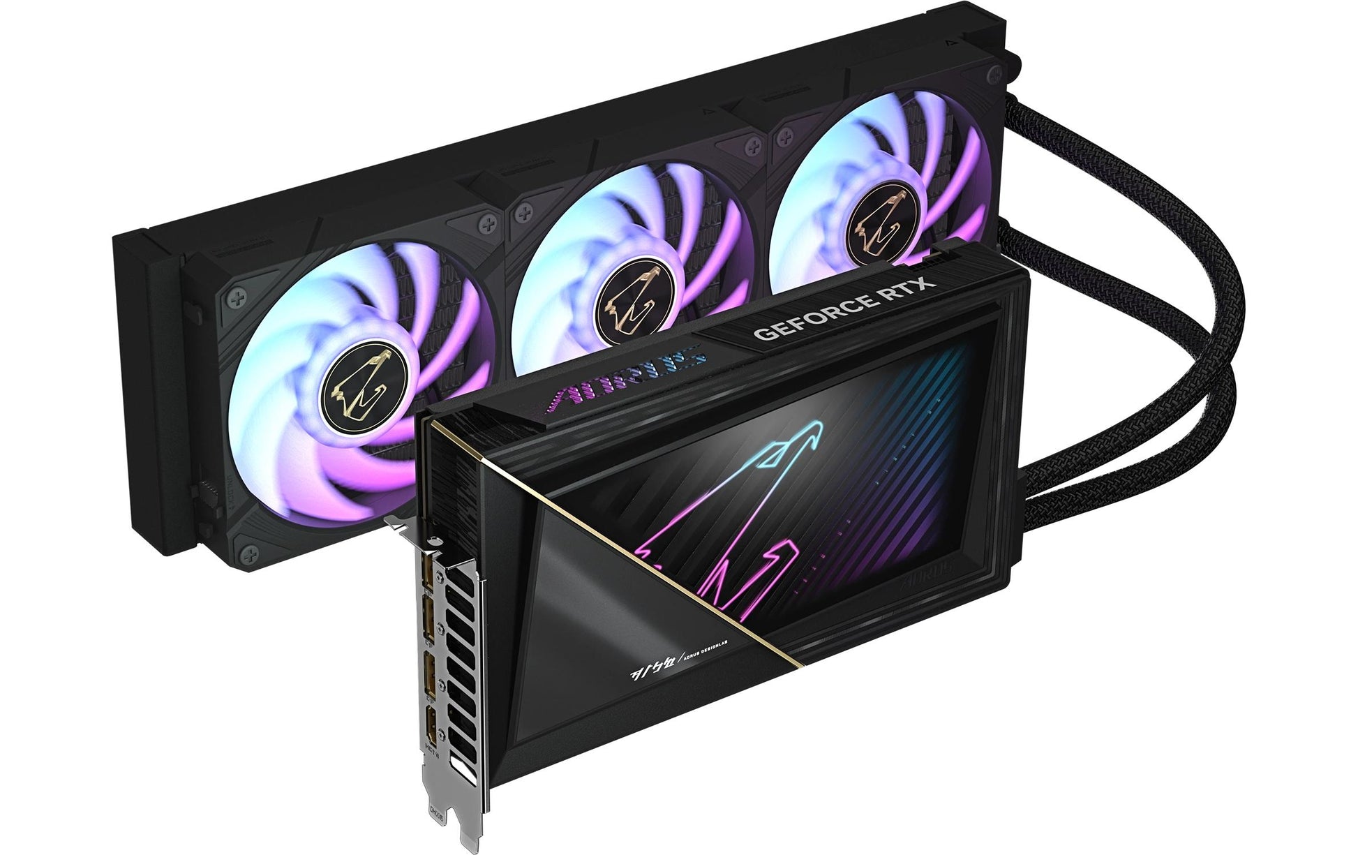 GIGABYTE GV-N5090AORUSX W-32GD – PCIe Grafikkarte – 3×DP, 1×HDMI, PCIe 5.0, 32 GB GDDR7, 1×16-Pin