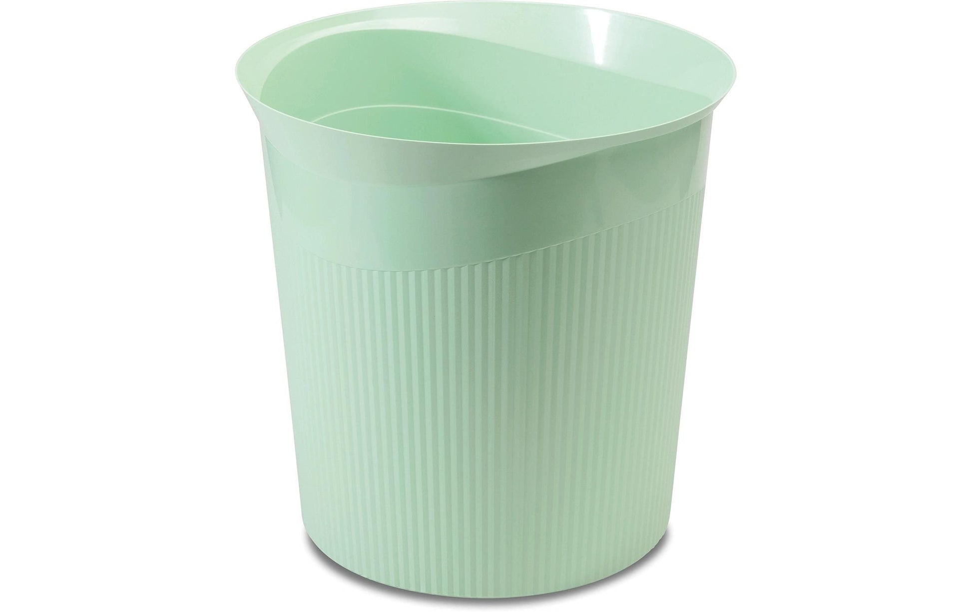 HAN Papierkorb Re-LOOP – 13 l – Recycling-Kunststoff, rund – Hellgrün