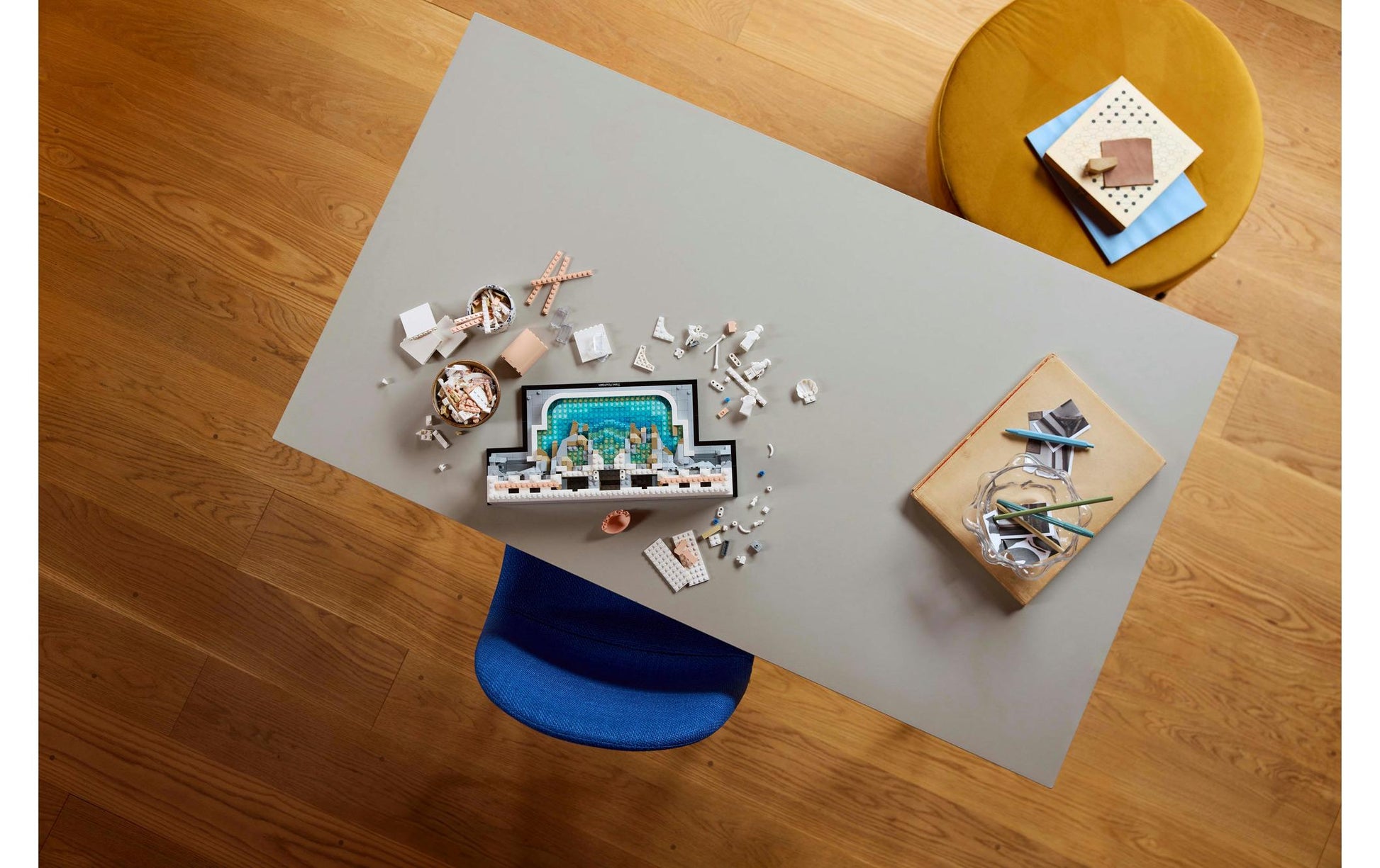 LEGO 3D Puzzle Trevi-Brunnen – 1880 Teile – 37,8 × 9,4 × 48 cm – ab 18 J.