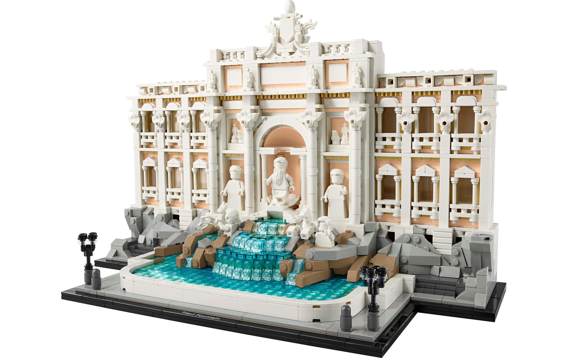 LEGO 3D Puzzle Trevi-Brunnen – 1880 Teile – 37,8 × 9,4 × 48 cm – ab 18 J.
