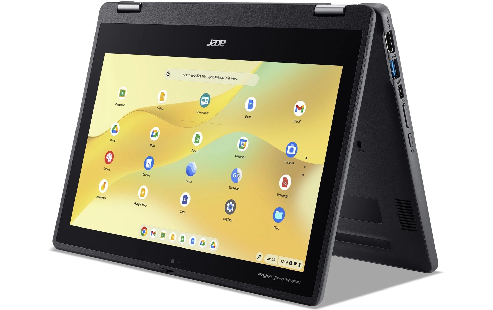Acer Chromebook Spin 511 – 11,6" HD Touch, Intel N150, 4 GB, 32 GB eMMC, Chrome OS, QWERTZ (CH)